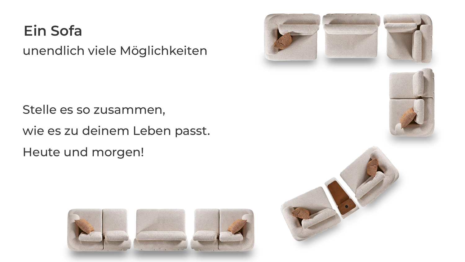 Was ist ein modulares Sofa? Vorteile und Einsatzmöglichkeiten