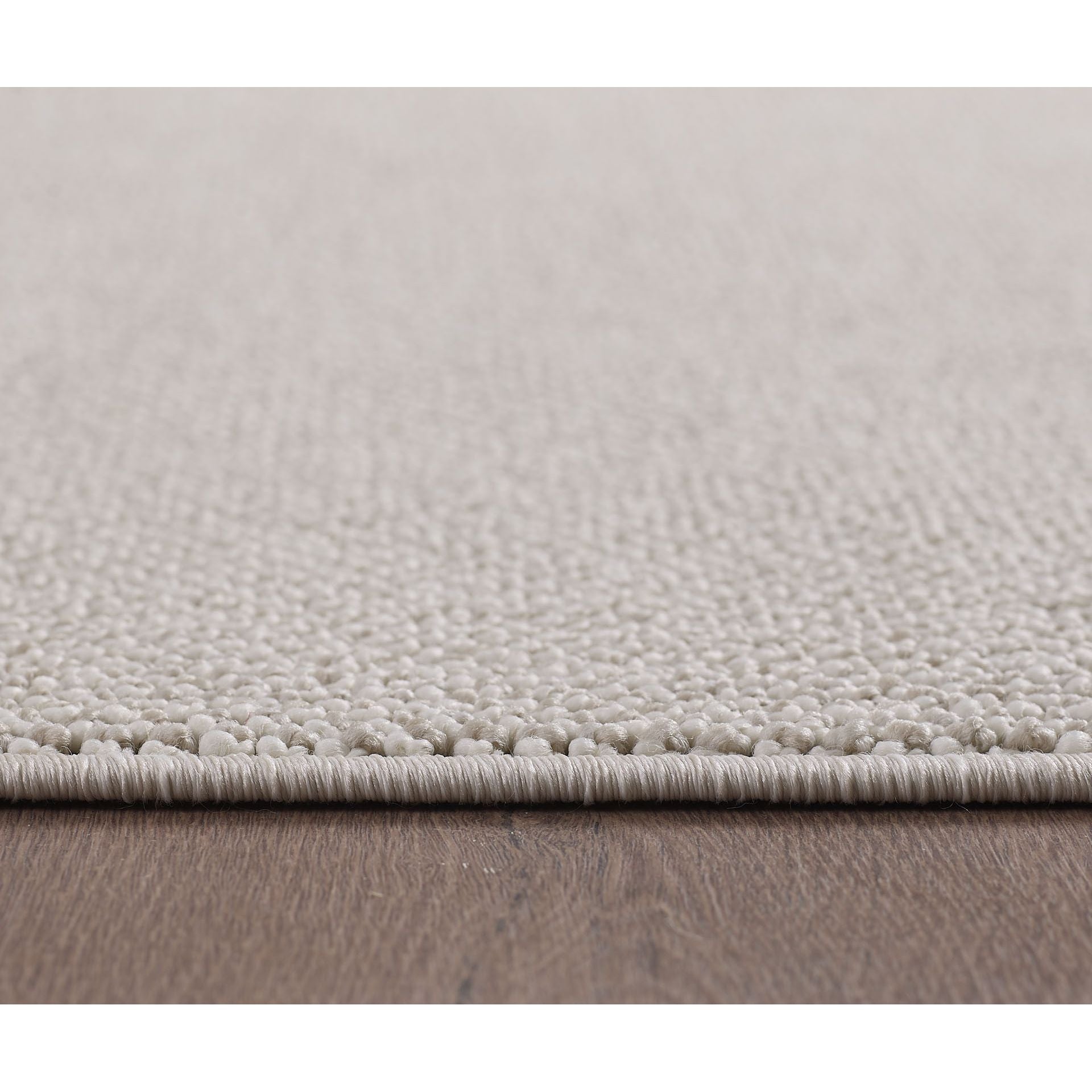 Indoor Teppich, Unicolor- Einfarbig, Farbe Creme, Teppich für Wohnzimmer, Rücken aus Polypropylen