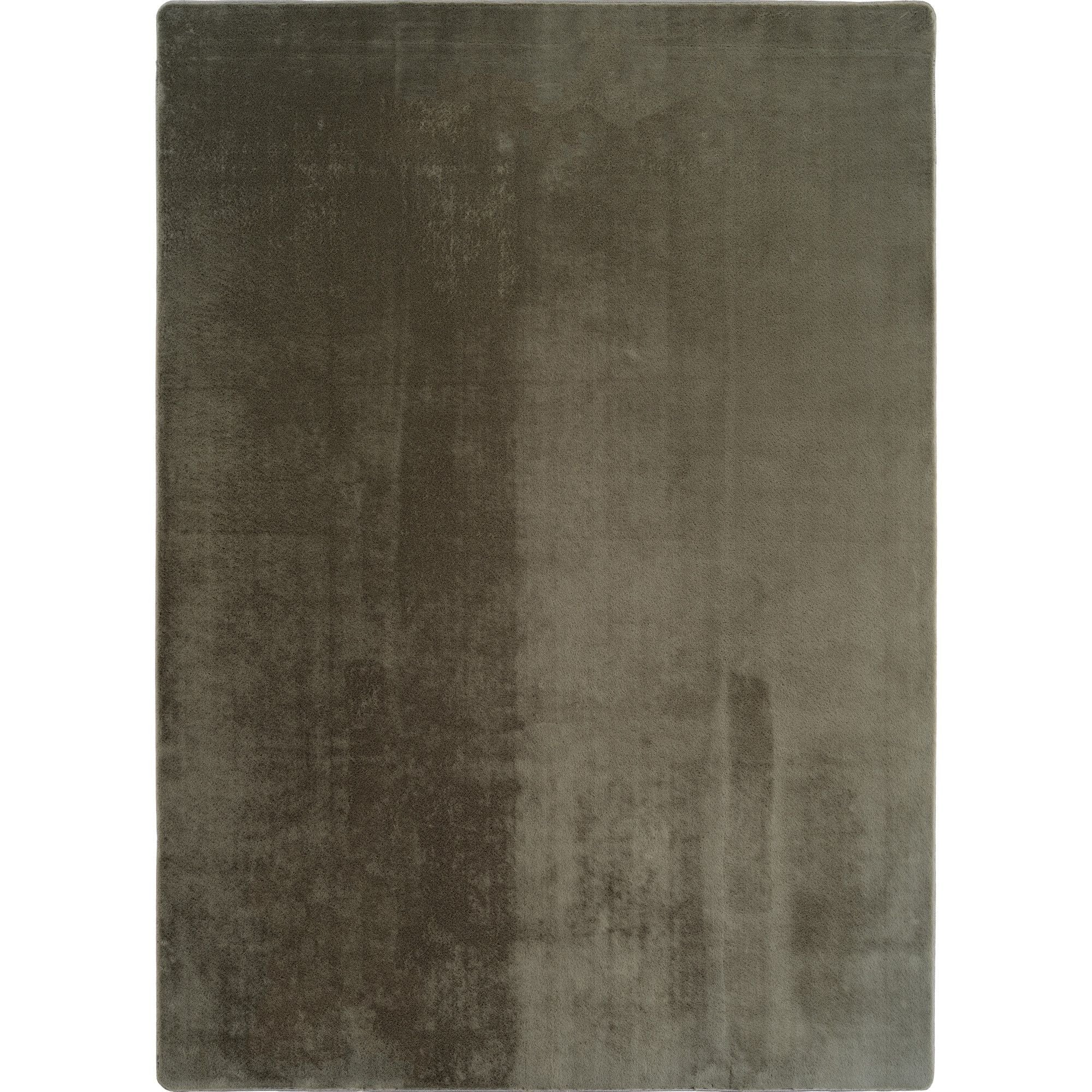 Läufer Teppich Grün 6x1 cm – Waschbarer Kurzflorteppicheteppiche, rutschfest & weich, modernes einfarbiges Design für Schlafzimmer, Küche & Flur