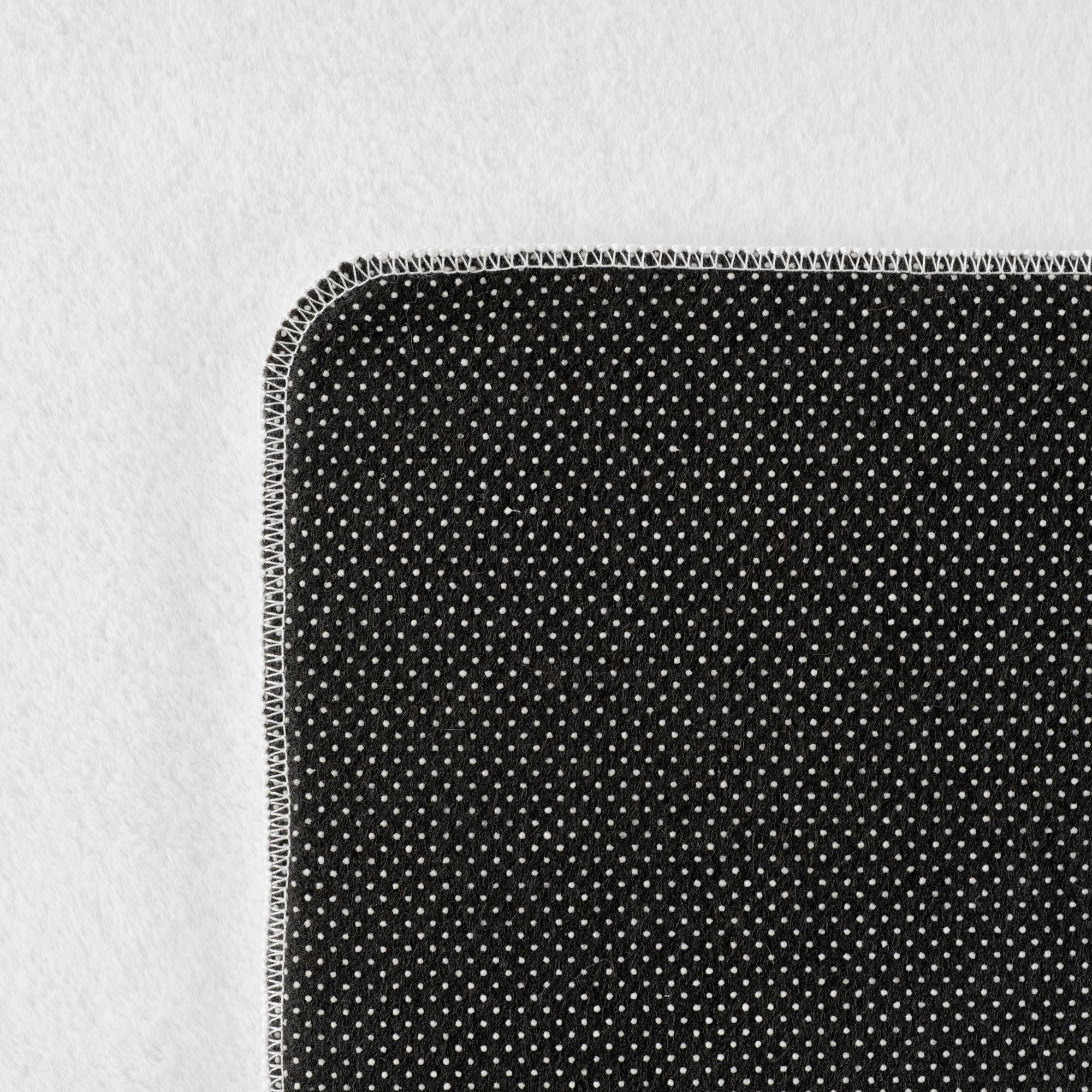 Läufer Teppich Weiss 6x1 cm – Waschbarer Kurzflorteppicheteppiche, rutschfest & weich, modernes einfarbiges Design für Schlafzimmer, Küche & Flur