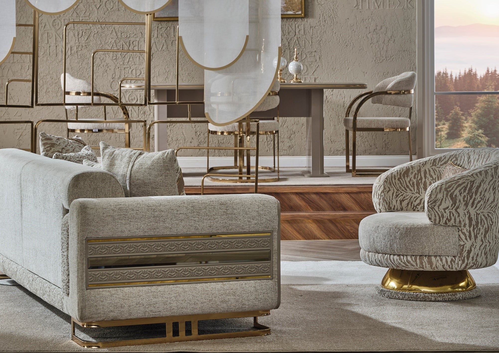Deluxe Wohnzimmer Set