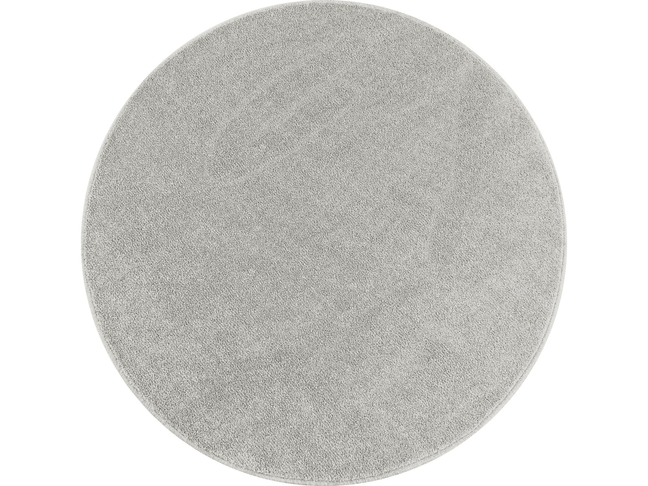 Kurzflor Gabbeh Optik Wohnzimmerteppich Flachflor Teppich Einfarbig Creme