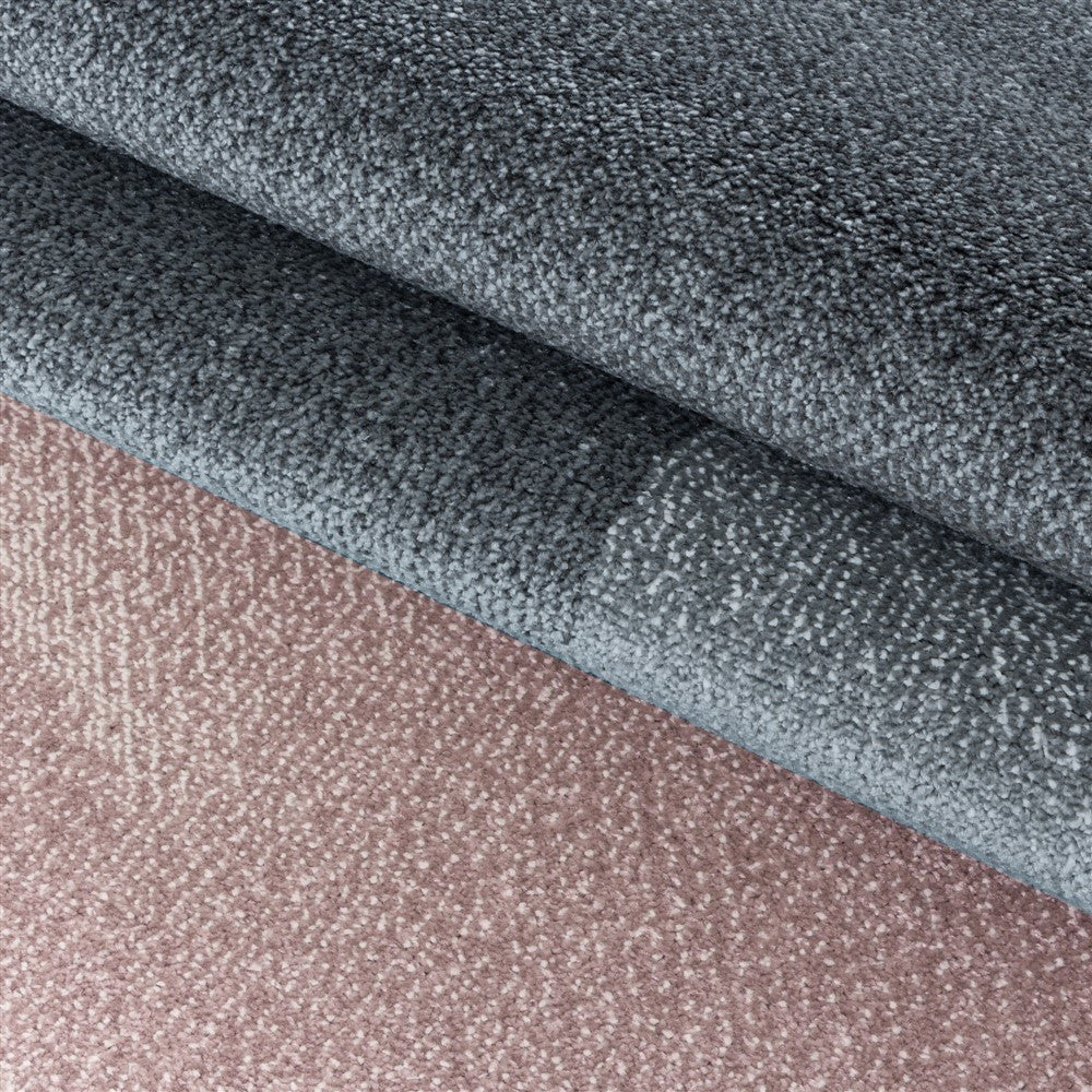 Wohnzimmerteppich Kurzflor Teppich Design Zipcode Muster Rechteck Rose