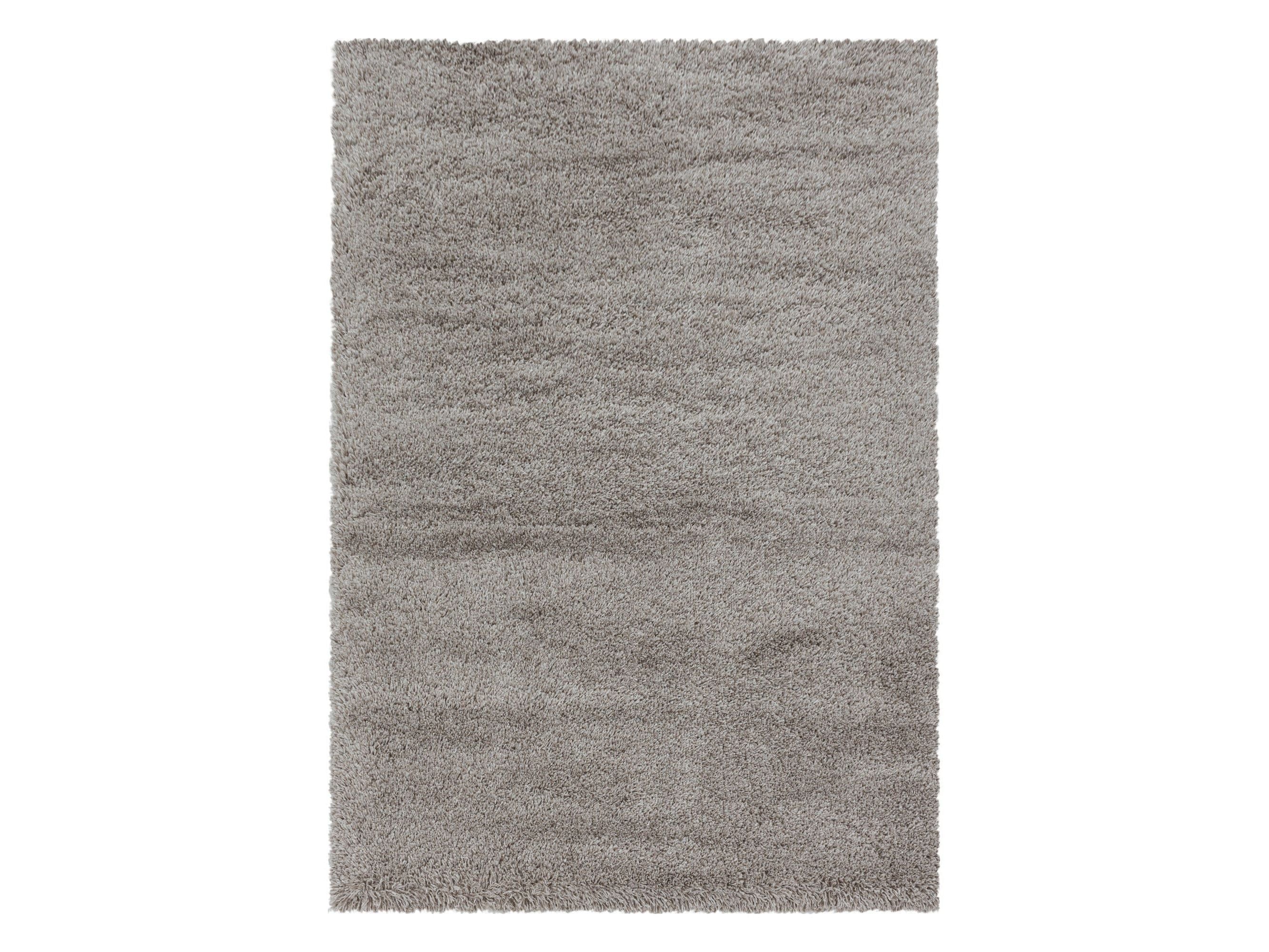 Wohnzimmerteppich Hochflor Teppich Super Soft Shaggy Flor Weich Farbe Beige