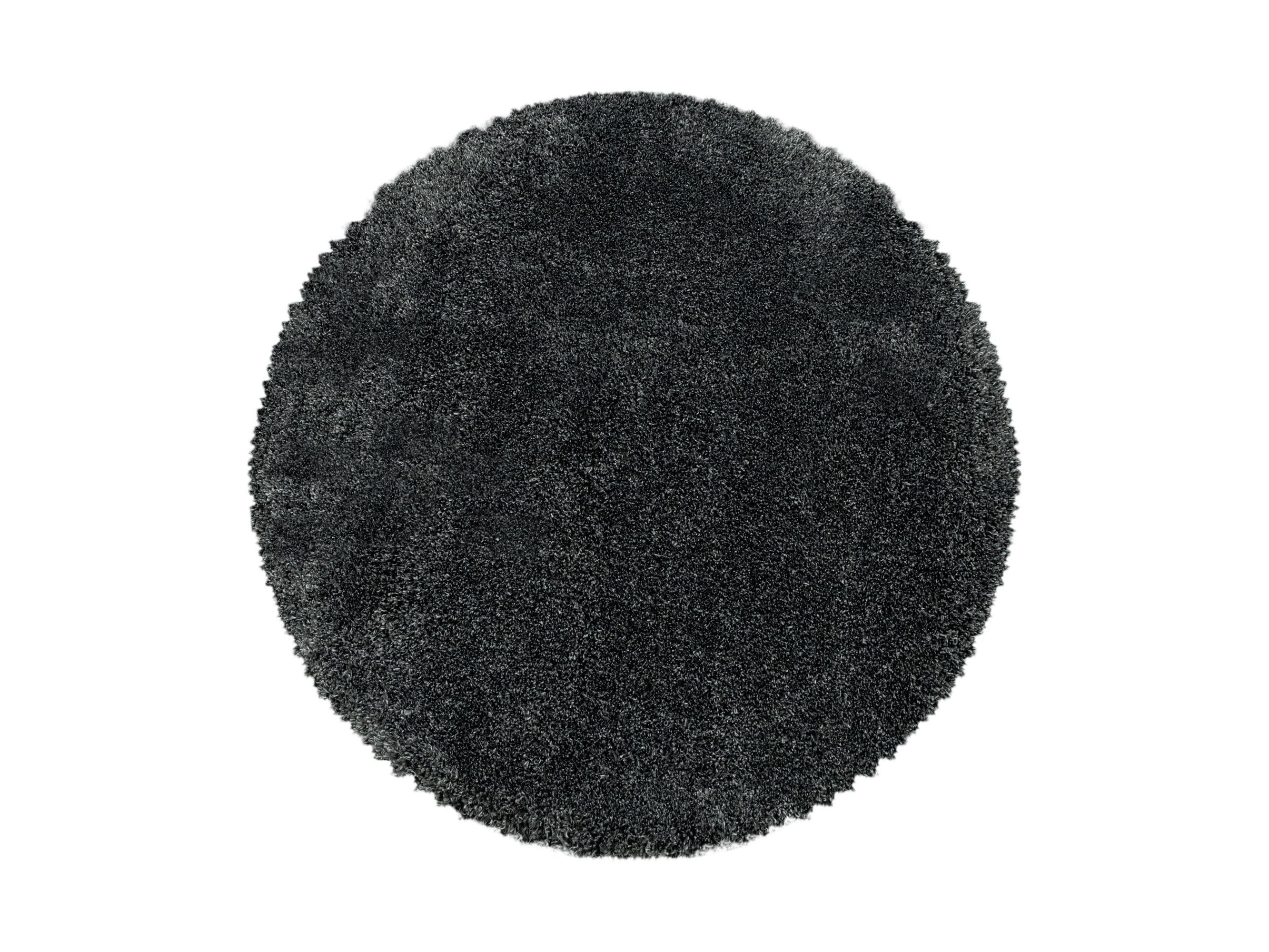 Wohnzimmerteppich Hochflor Teppich Super Soft Shaggy Flor Weich Farbe Grau