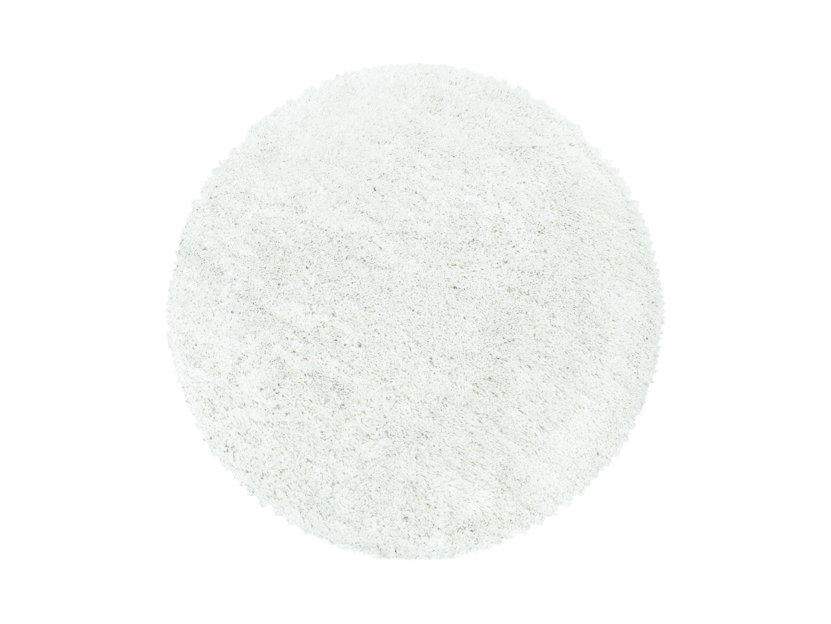 Wohnzimmerteppich Hochflor Teppich Super Soft Shaggy Flor Weich Farbe Weiss