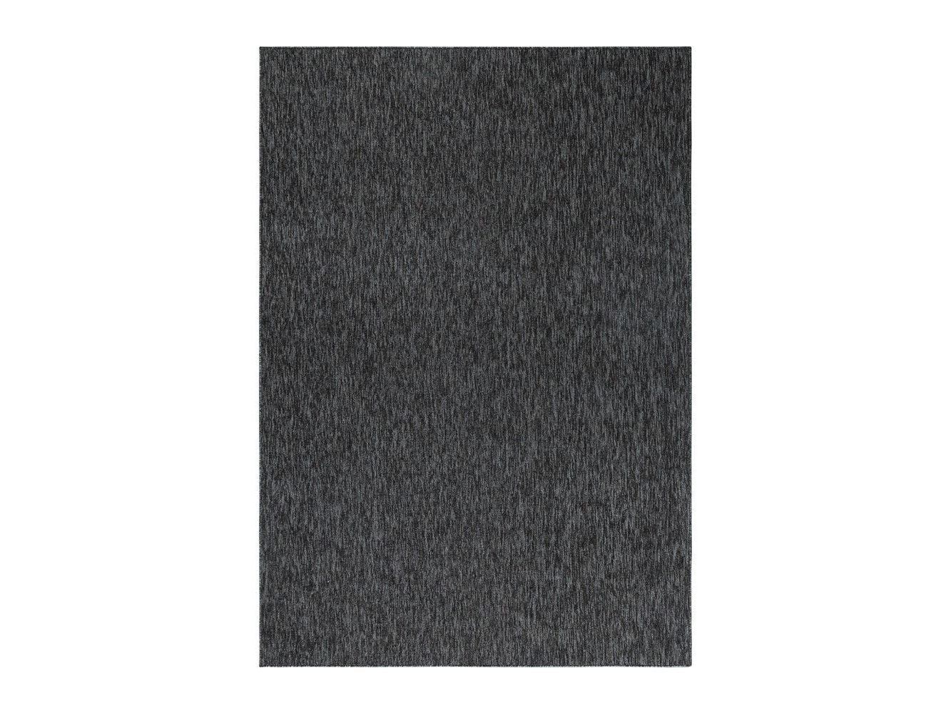 Teppich Kurzflor 4mm Florhöhe meliert glänzend Wohnzimmer Heimbüro Anthrazit