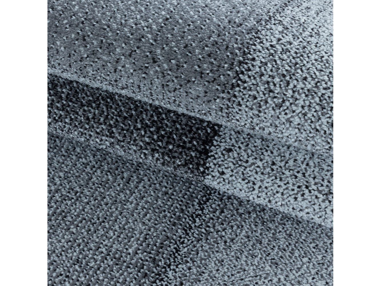 سجادة قصيرة الوبر بنمط مربع حديث من البيكسل، سجادة ناعمة رمادية