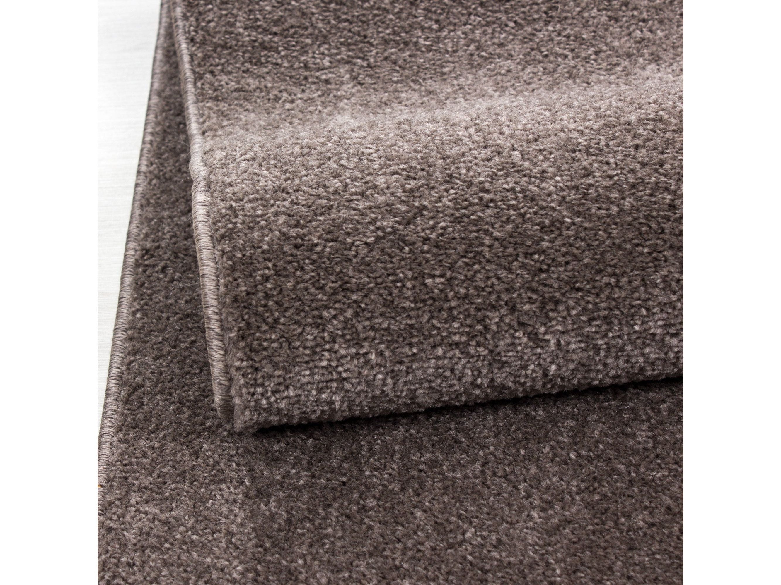 سجادة قصيرة الوبر، غرفة معيشة عصرية، بلون سادة، مرقطة، لون موكا بأسعار معقولة