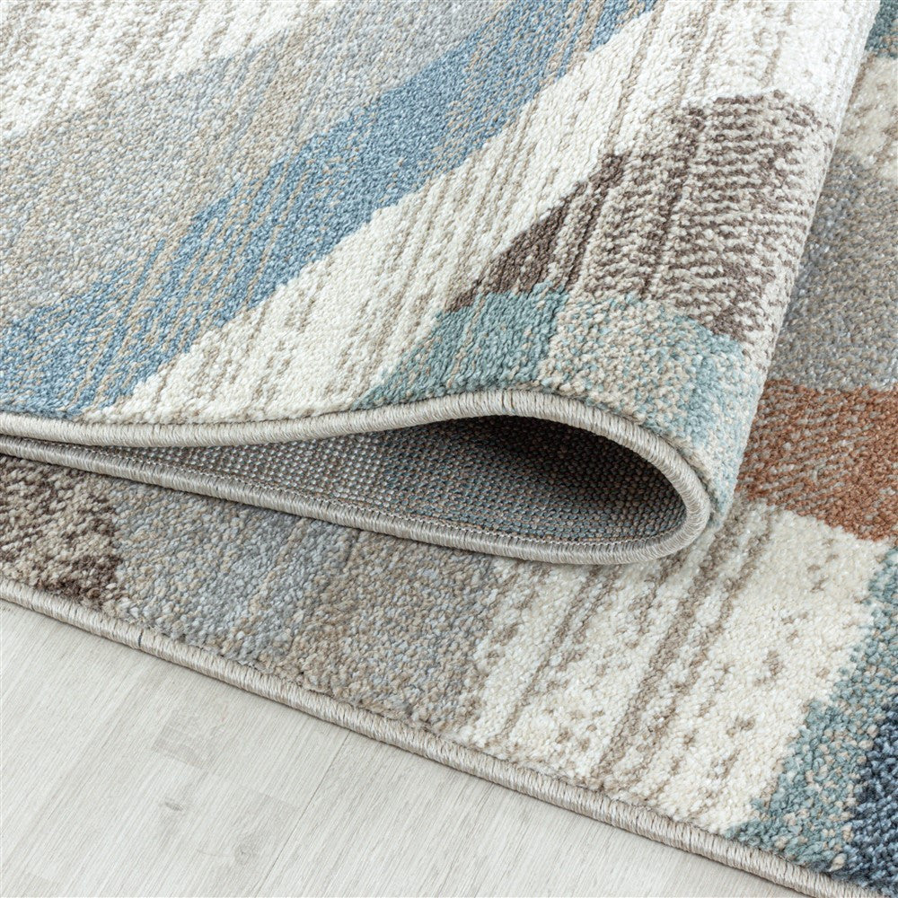 Modern Kurzflor Designer Teppich Geometrisches design gemischte Farben