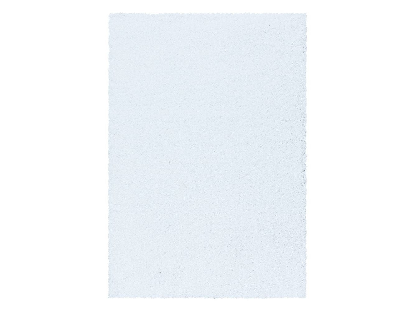 Wohnzimmerteppich Hochflor Shaggy Teppich Schlafzimmer Flor Super Soft Weiss