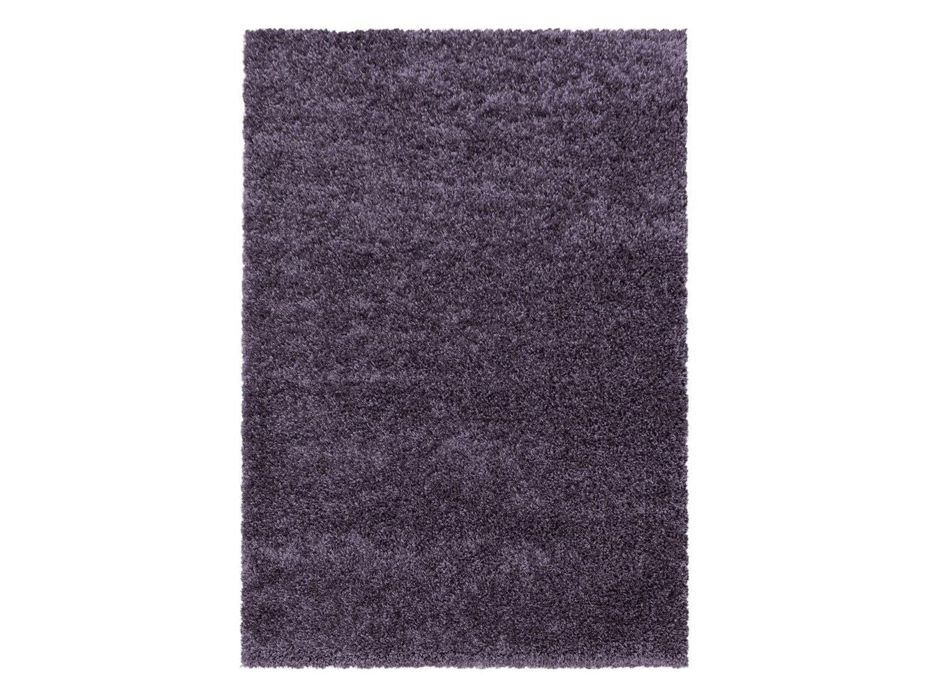 Wohnzimmerteppich Hochflor Shaggy Teppich Schlafzimmer Flor Super Soft Violet