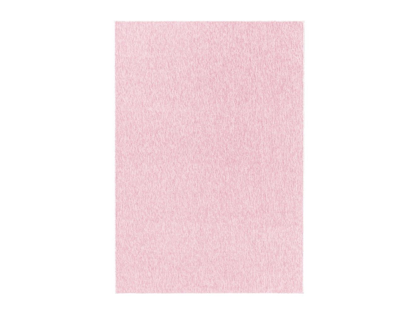 Teppich Kurzflor 4mm Florhöhe meliert glänzend Wohnzimmerteppich Heimbüro Rose