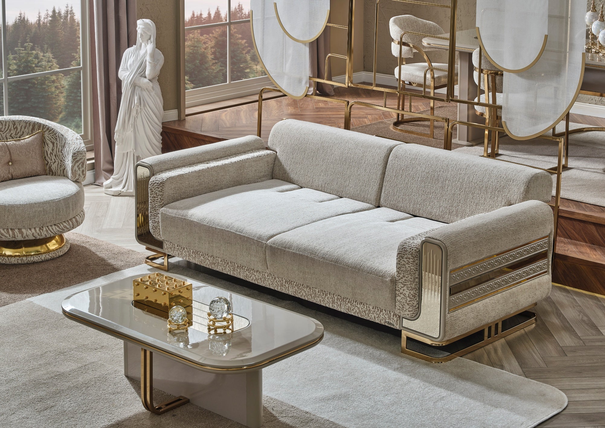 Deluxe Wohnzimmer Set
