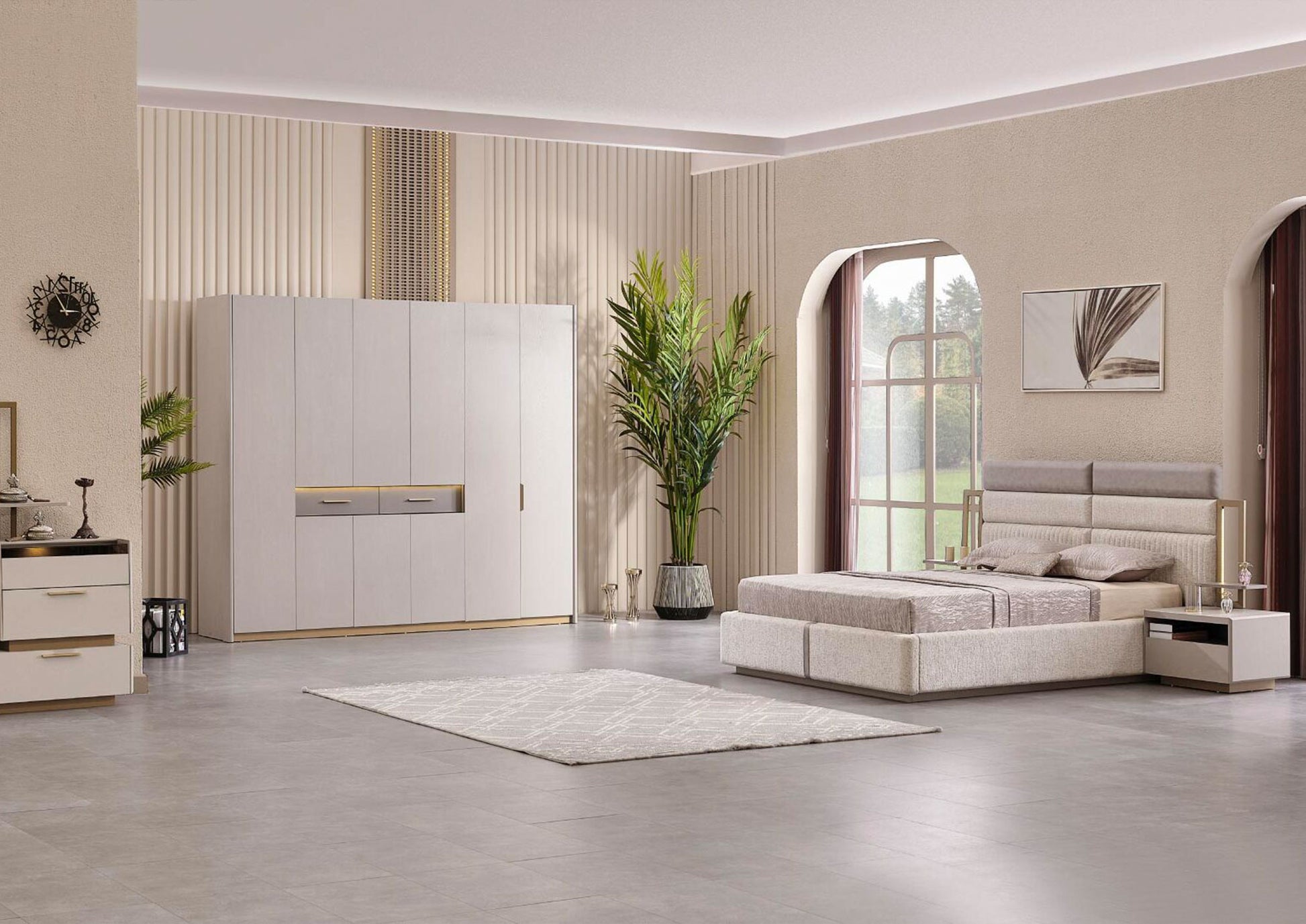 napoli schlafzimmer serie – evim mobilya