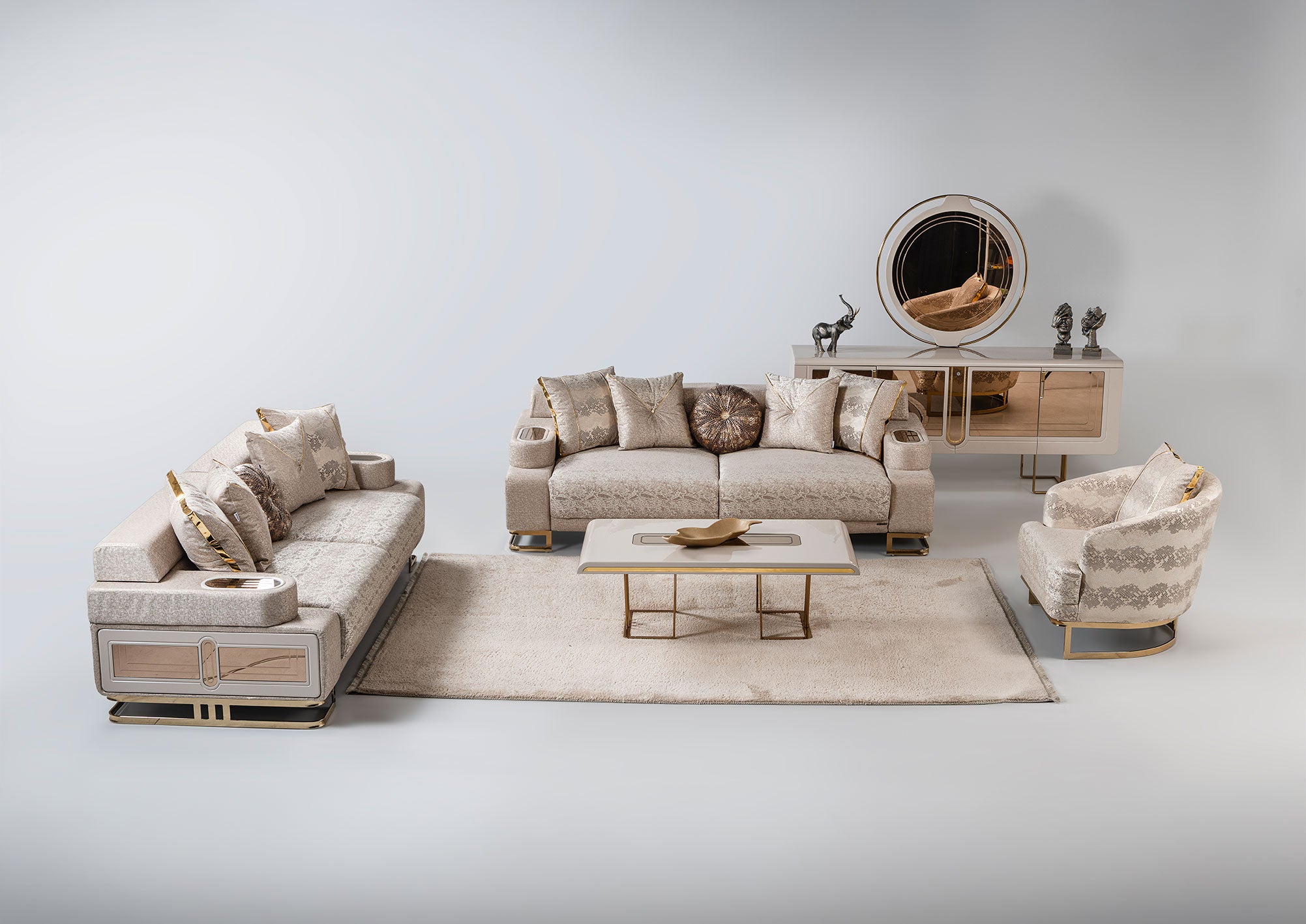 Monza Wohnzimmer Set