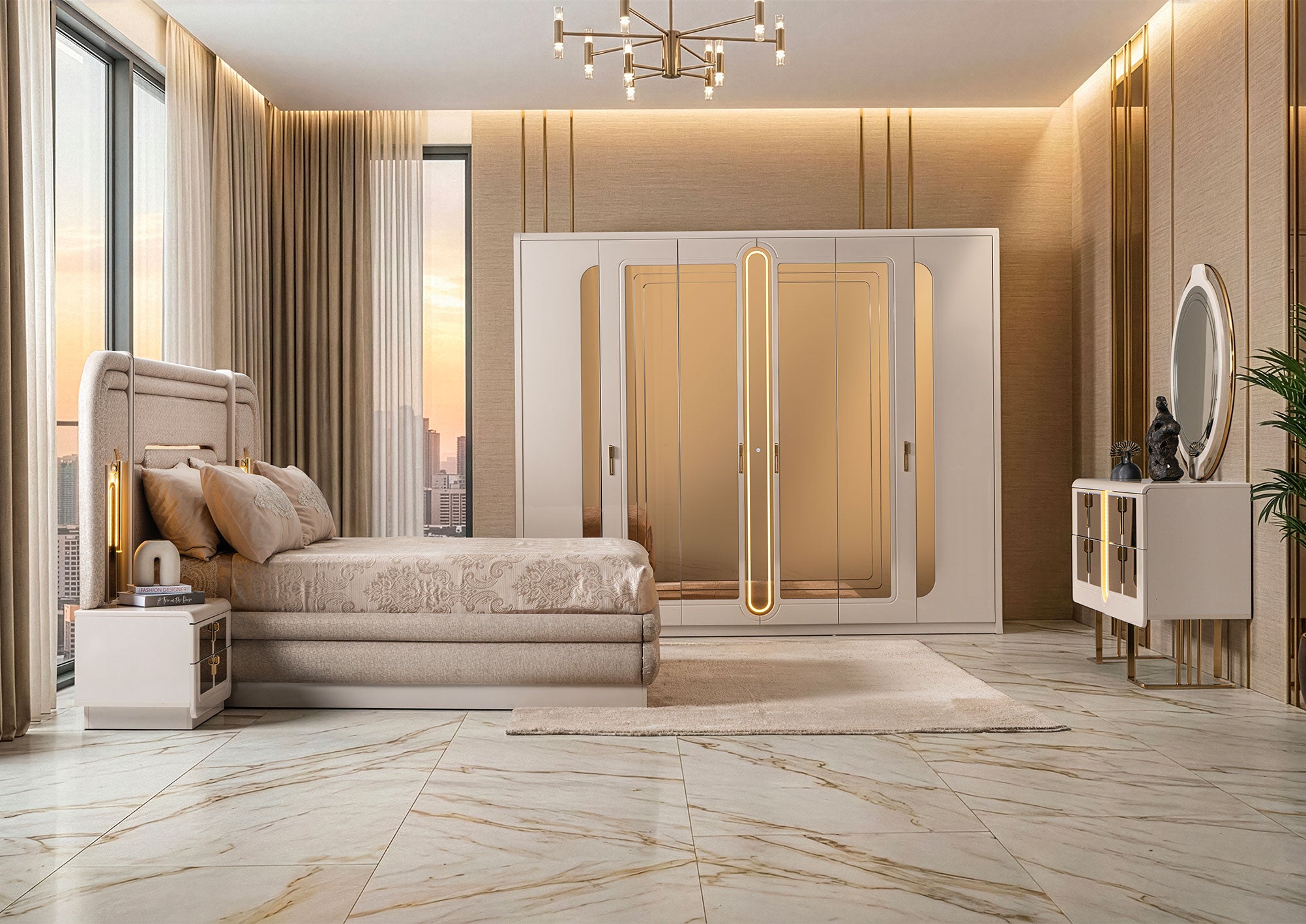 Monza Schlafzimmer Set