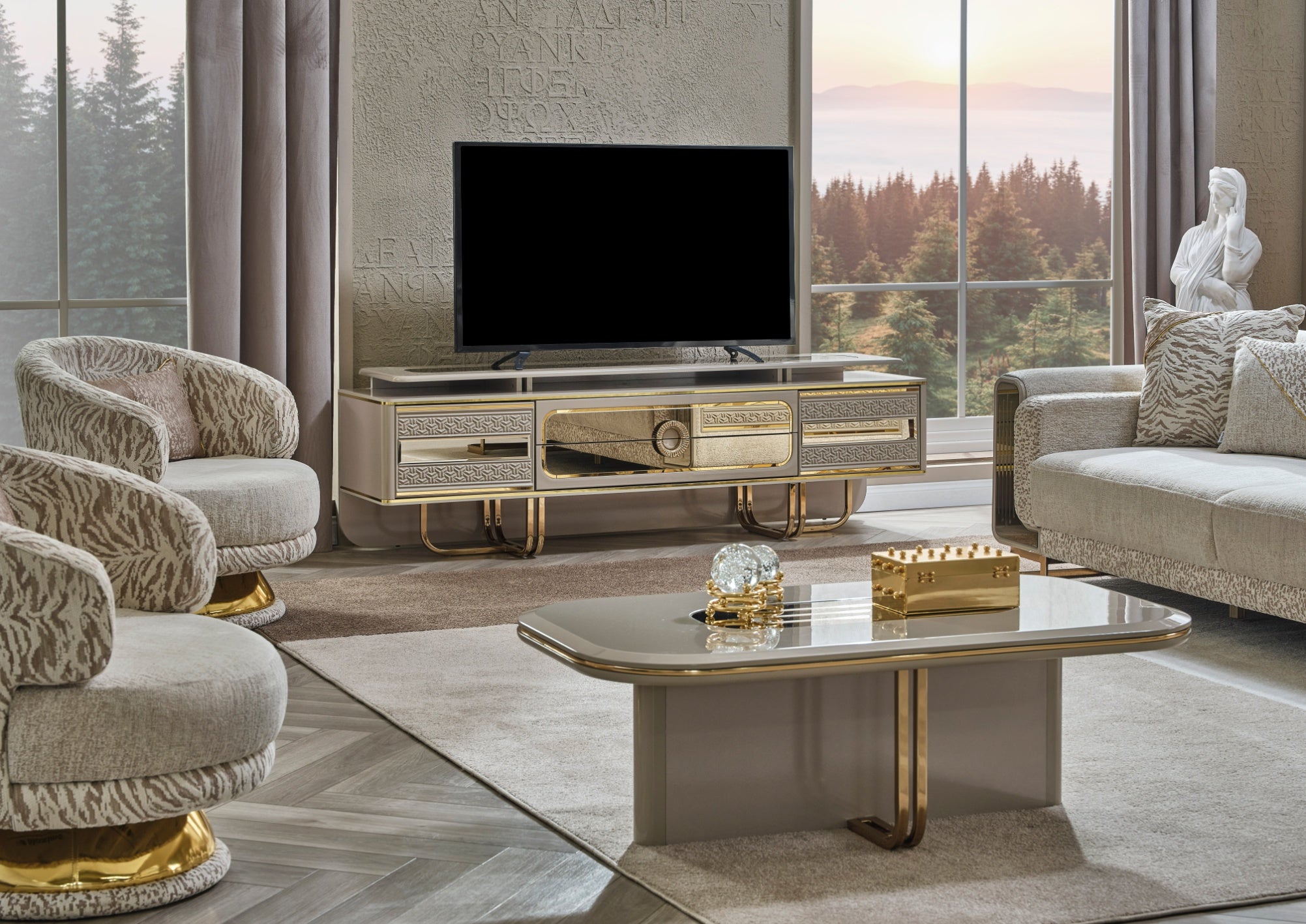 Deluxe TV-Lowboard