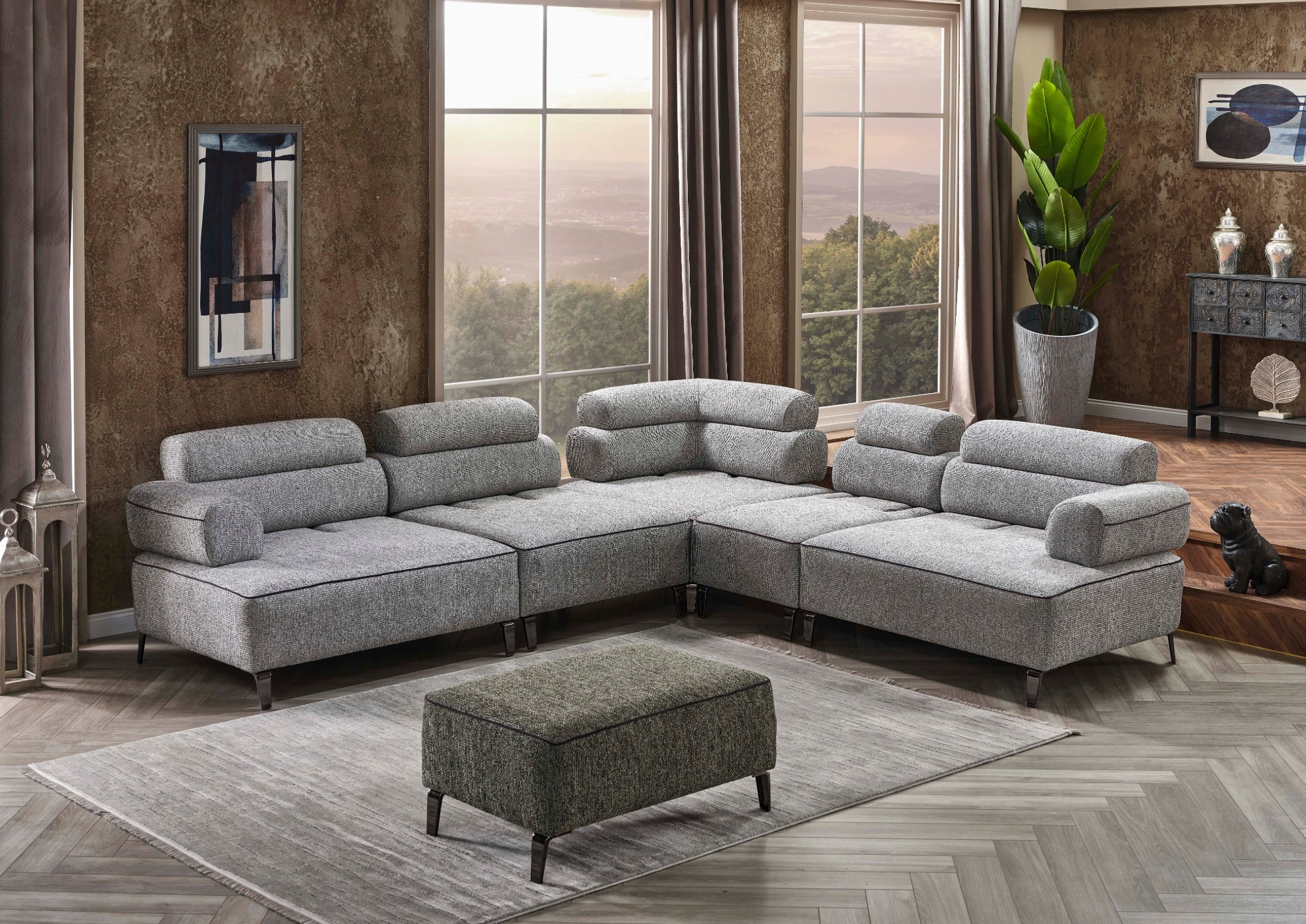 TOSCANA Modulares Ecksofa