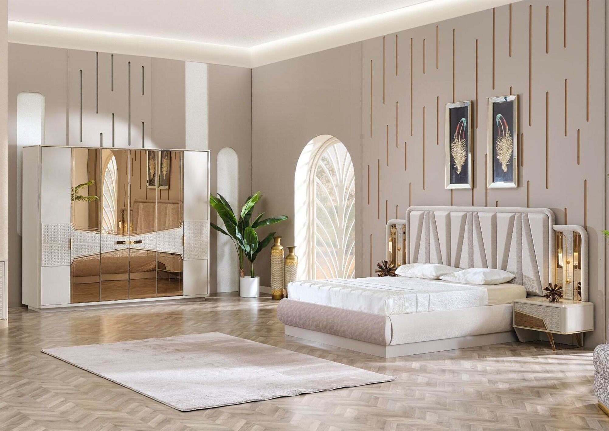 Milano yatak odası takımı