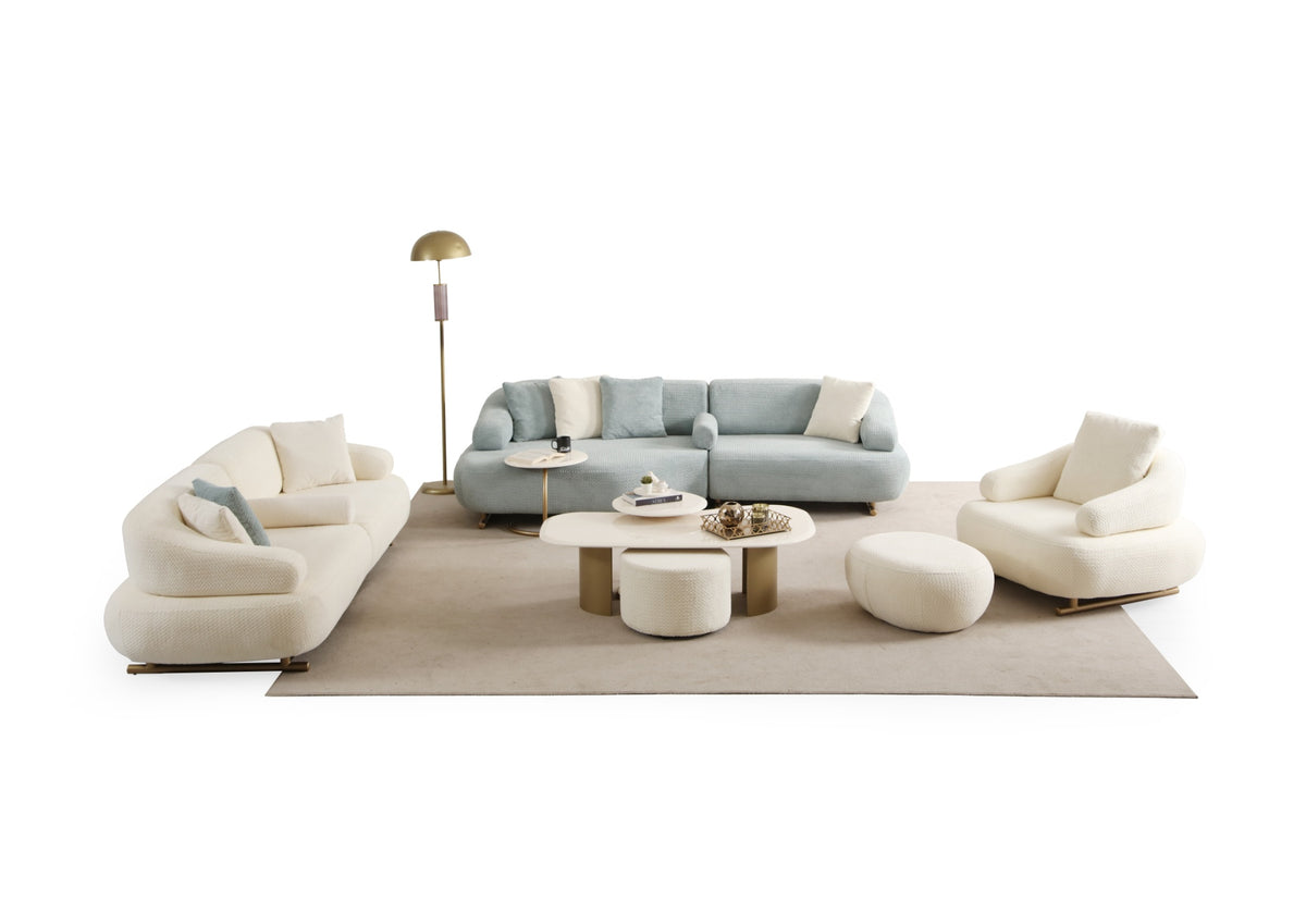 Amalfi Sofagarnitur Mini-Ecke + 3 + 1