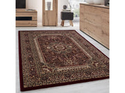 Orientteppich Klassischer Orientalisch Traditional Webteppich Rot Schwarz Beige