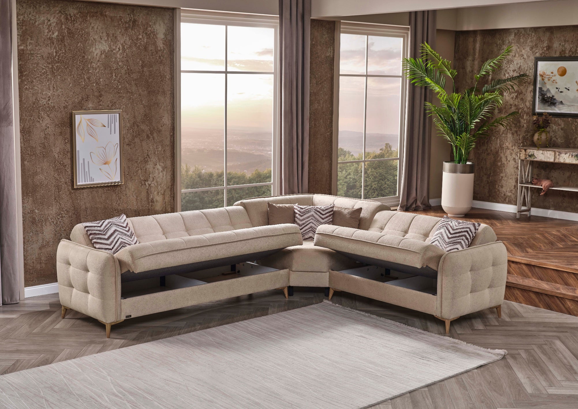 PERLA Ecksofa