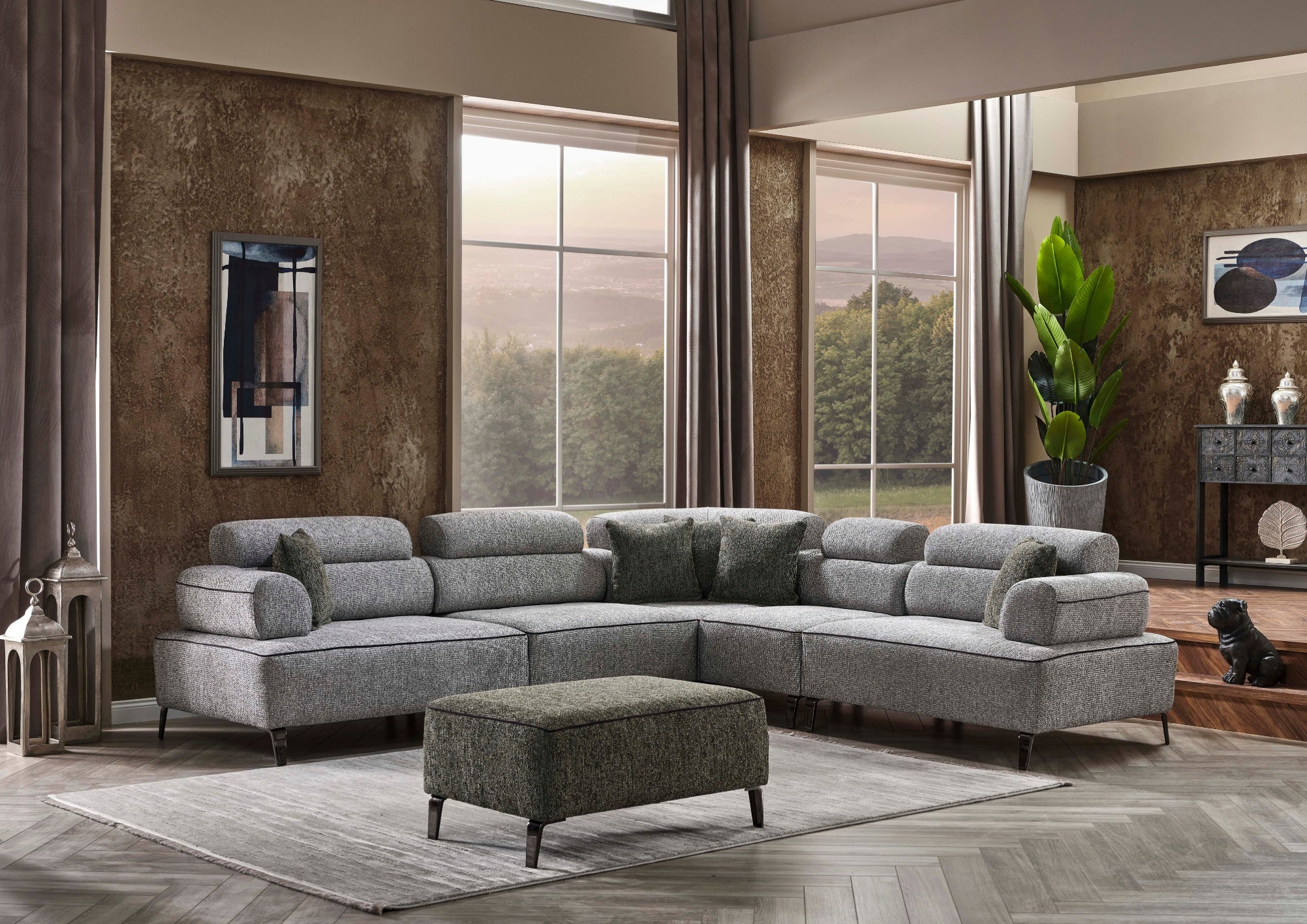 TOSCANA Modulares Ecksofa