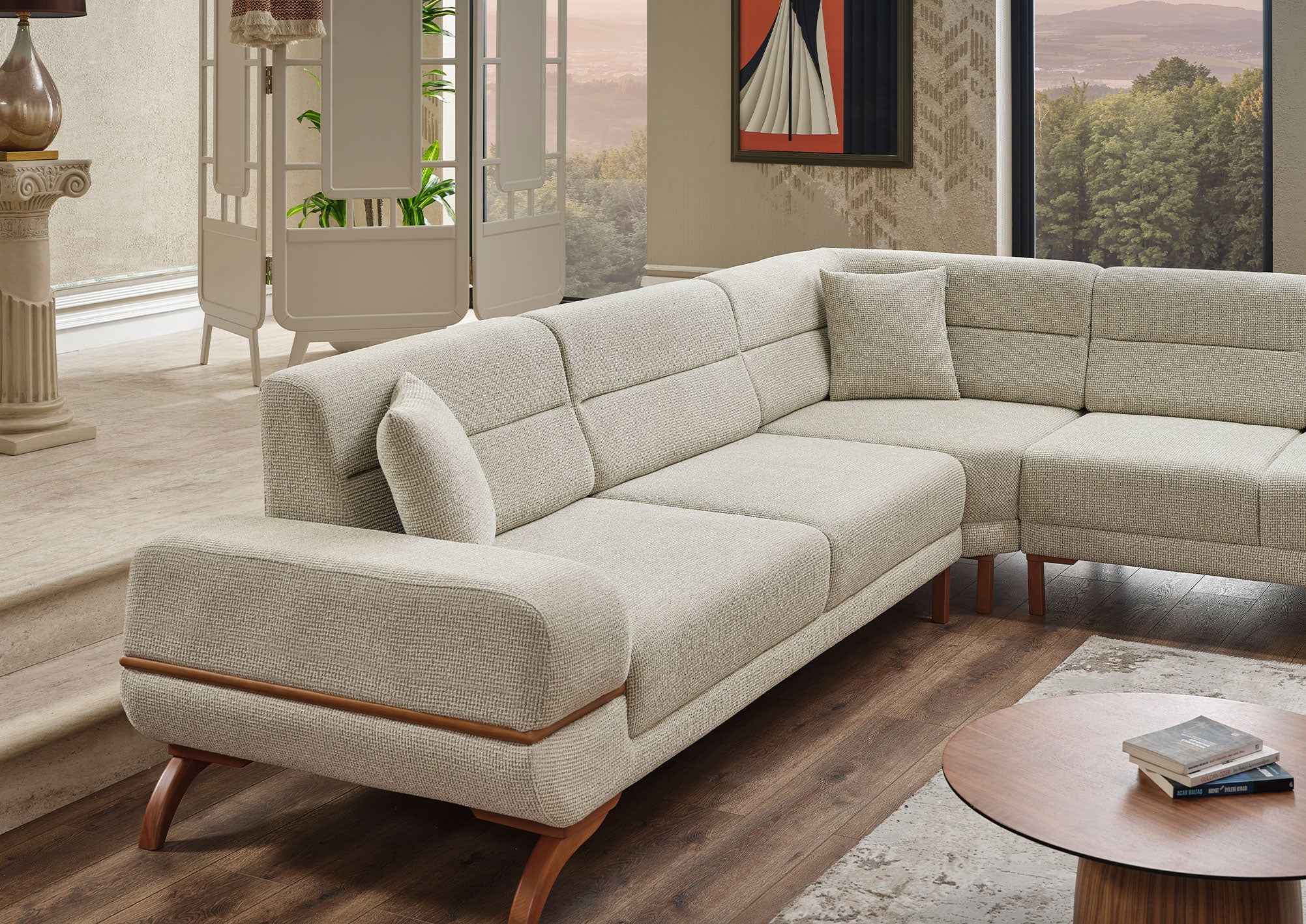ROLEX Ecksofa