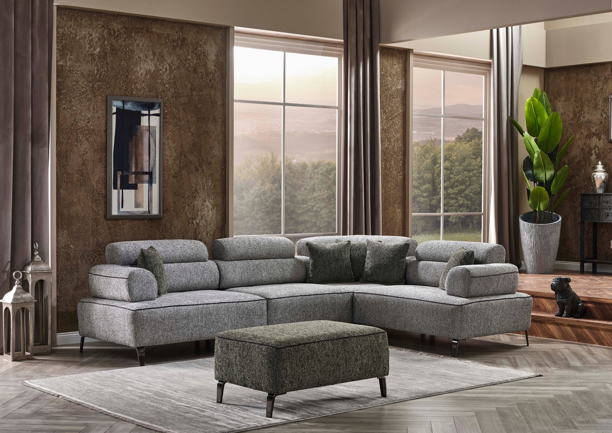 TOSCANA Modulares Ecksofa