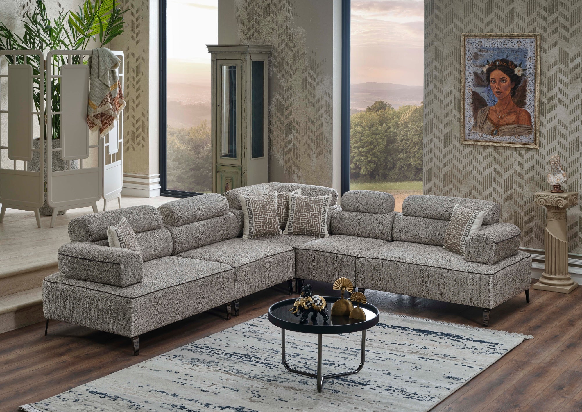 TOSCANA Modulares Ecksofa
