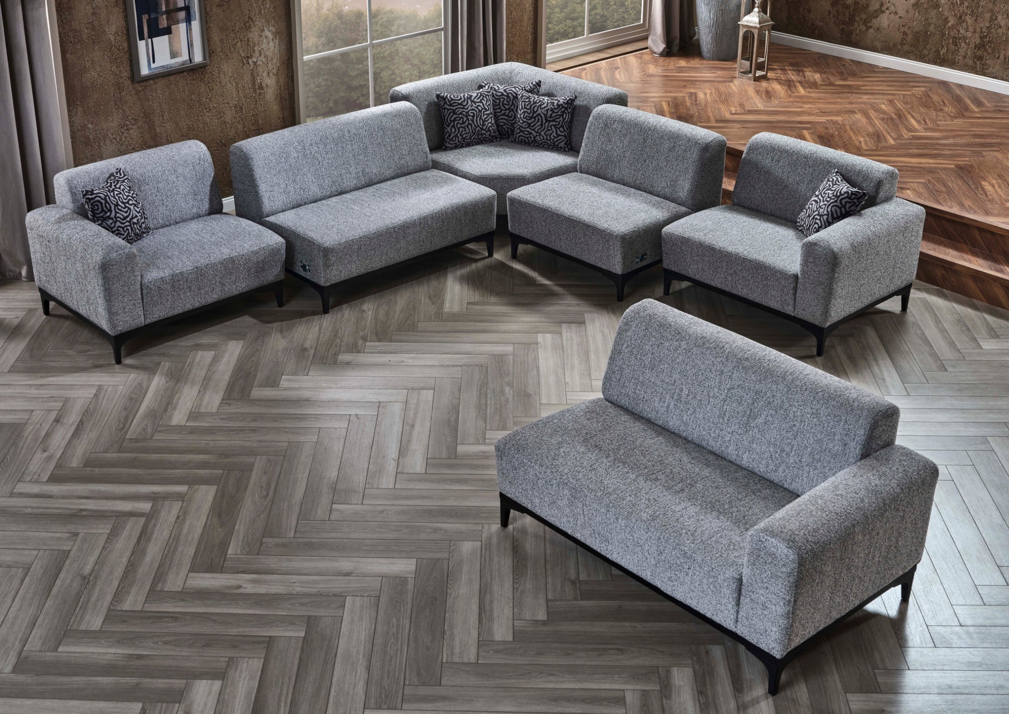 MONTELLA Modulares Ecksofa