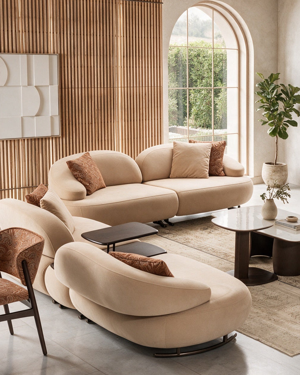 Retro Wohnzimmer-Set