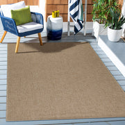 Outdoorteppiche, Vintage Design, Farbe Beige, Teppich für Terasse-Balkon-Küche, Rücken aus Polypropylen