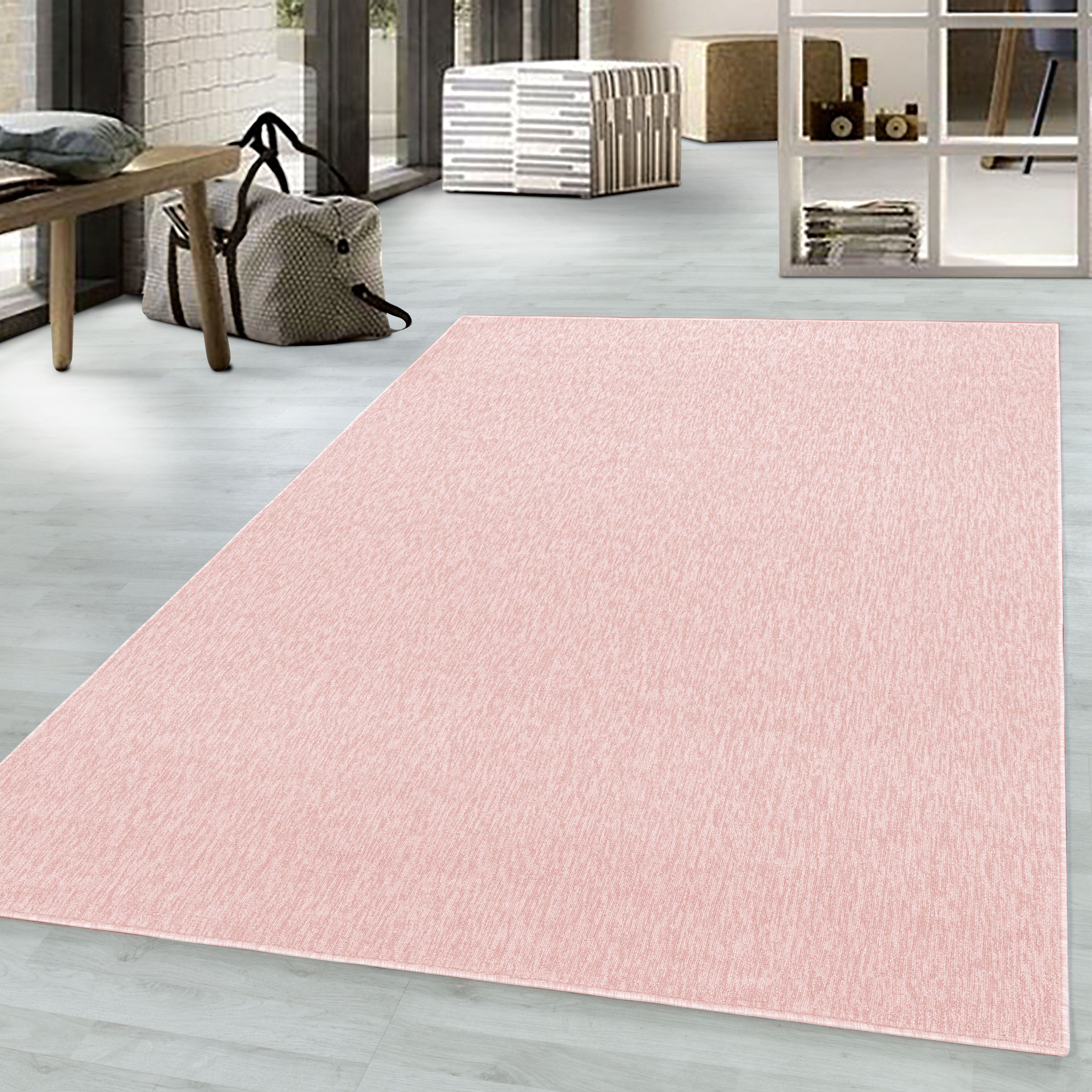 Short-pile carpet, 4mm pile height, mottled glossy, living room carpet, home office carpet, beige