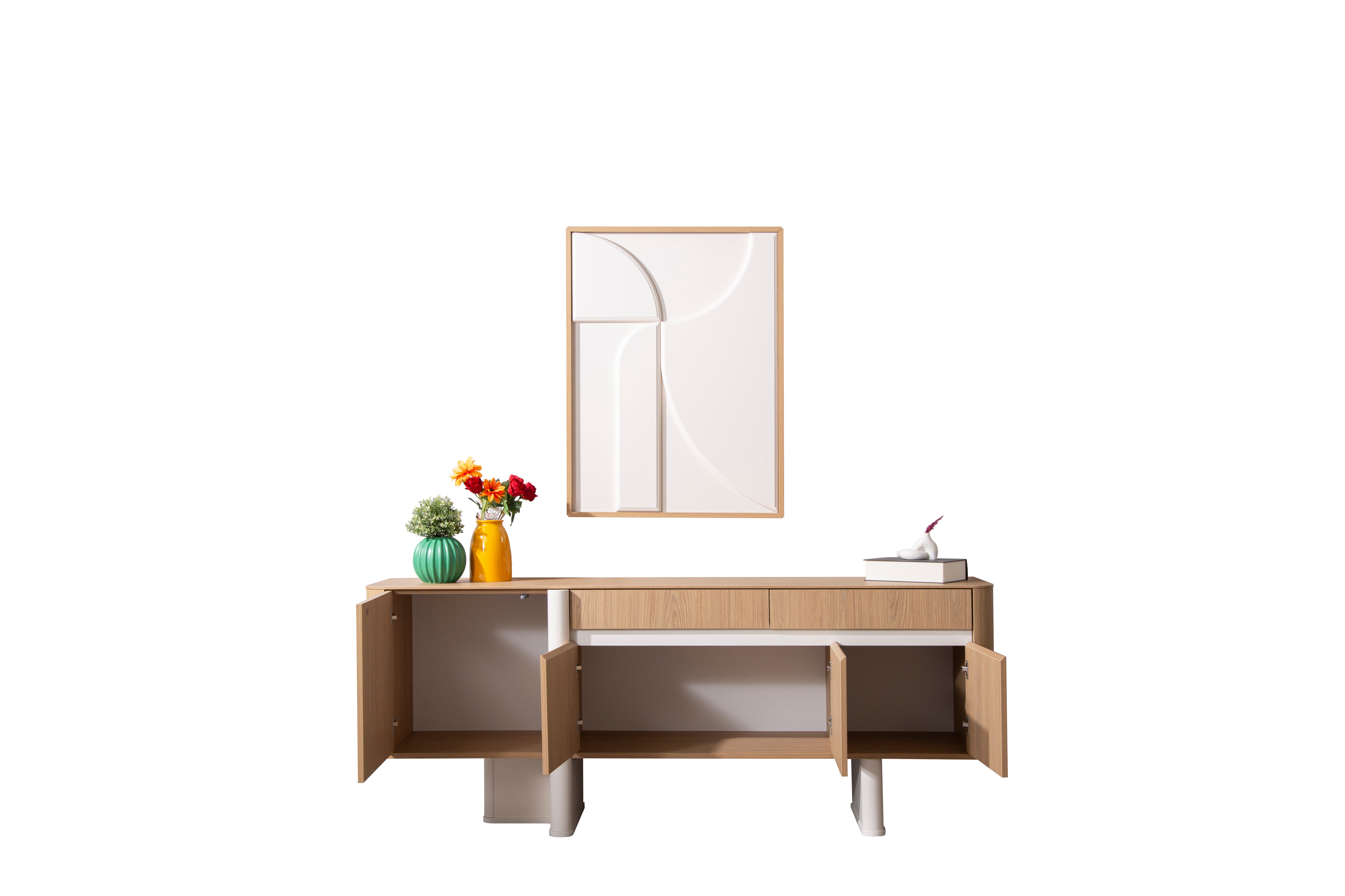 Icon Sideboard mit Wandpanel
