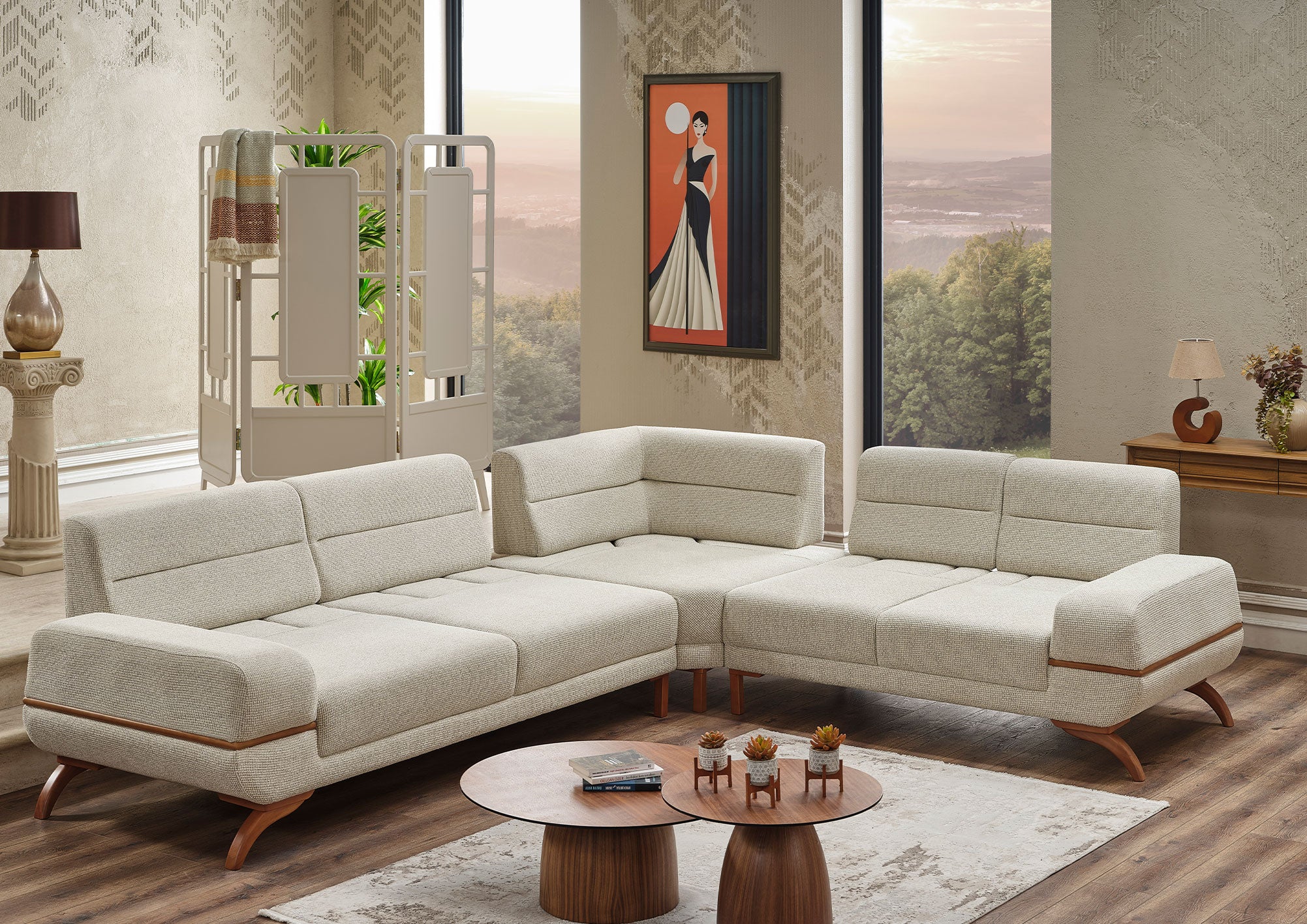 ROLEX Ecksofa