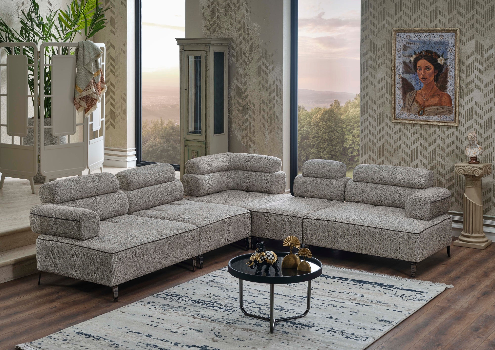 TOSCANA Modulares Ecksofa