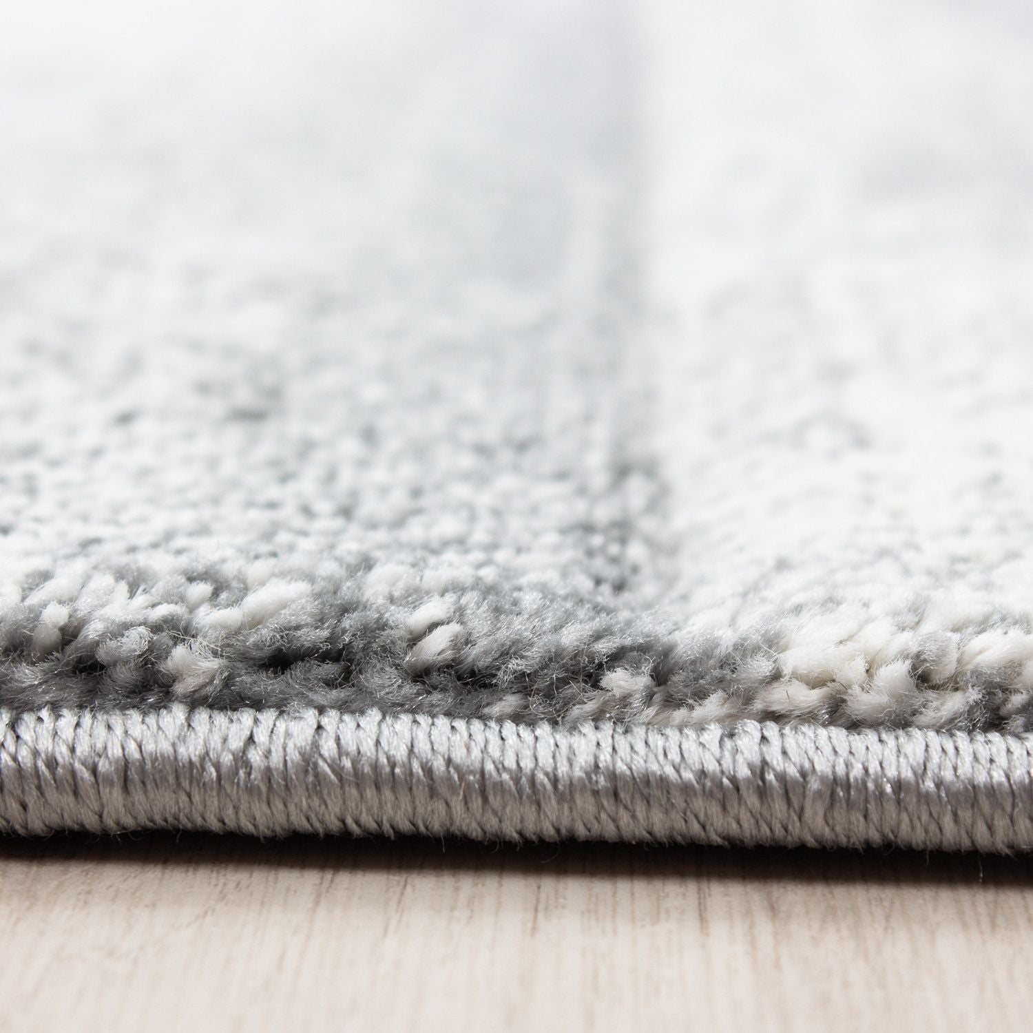 Kurzflorteppiche, Kariert Design, Farbe Blau, Teppich für Wohnzimmer, Rücken aus Jute