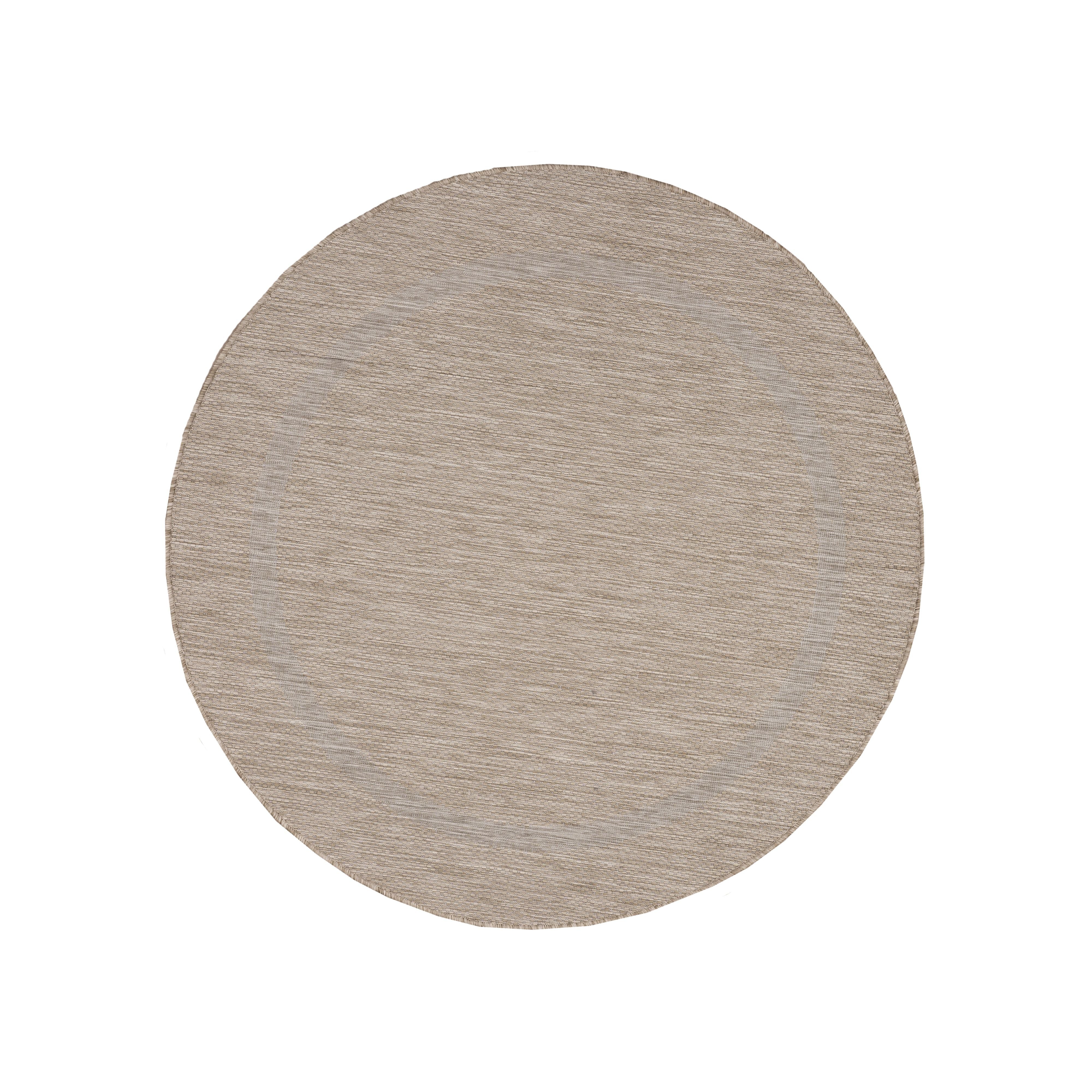 Outdoorteppiche, Unicolor - Einfarbig, Farbe Beige, Teppich für Terasse-Balkon-Küche, Rücken aus Polypropylen