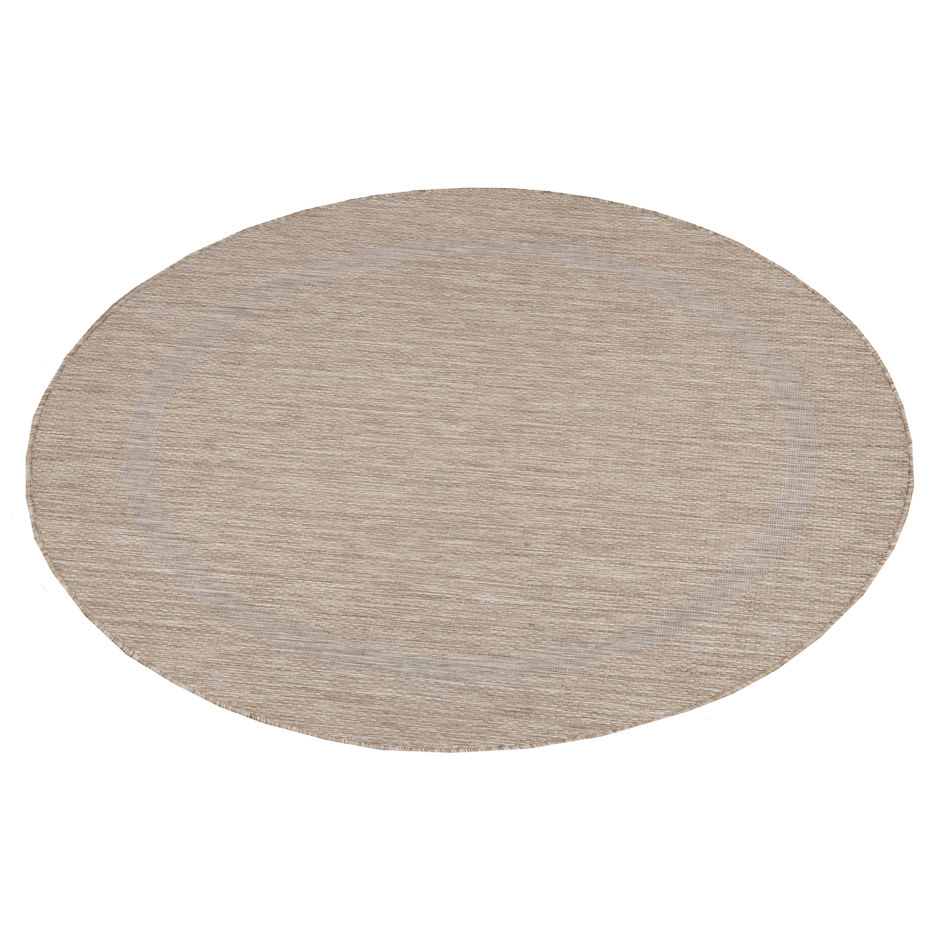 Outdoorteppiche, Unicolor - Einfarbig, Farbe Beige, Teppich für Terasse-Balkon-Küche, Rücken aus Polypropylen