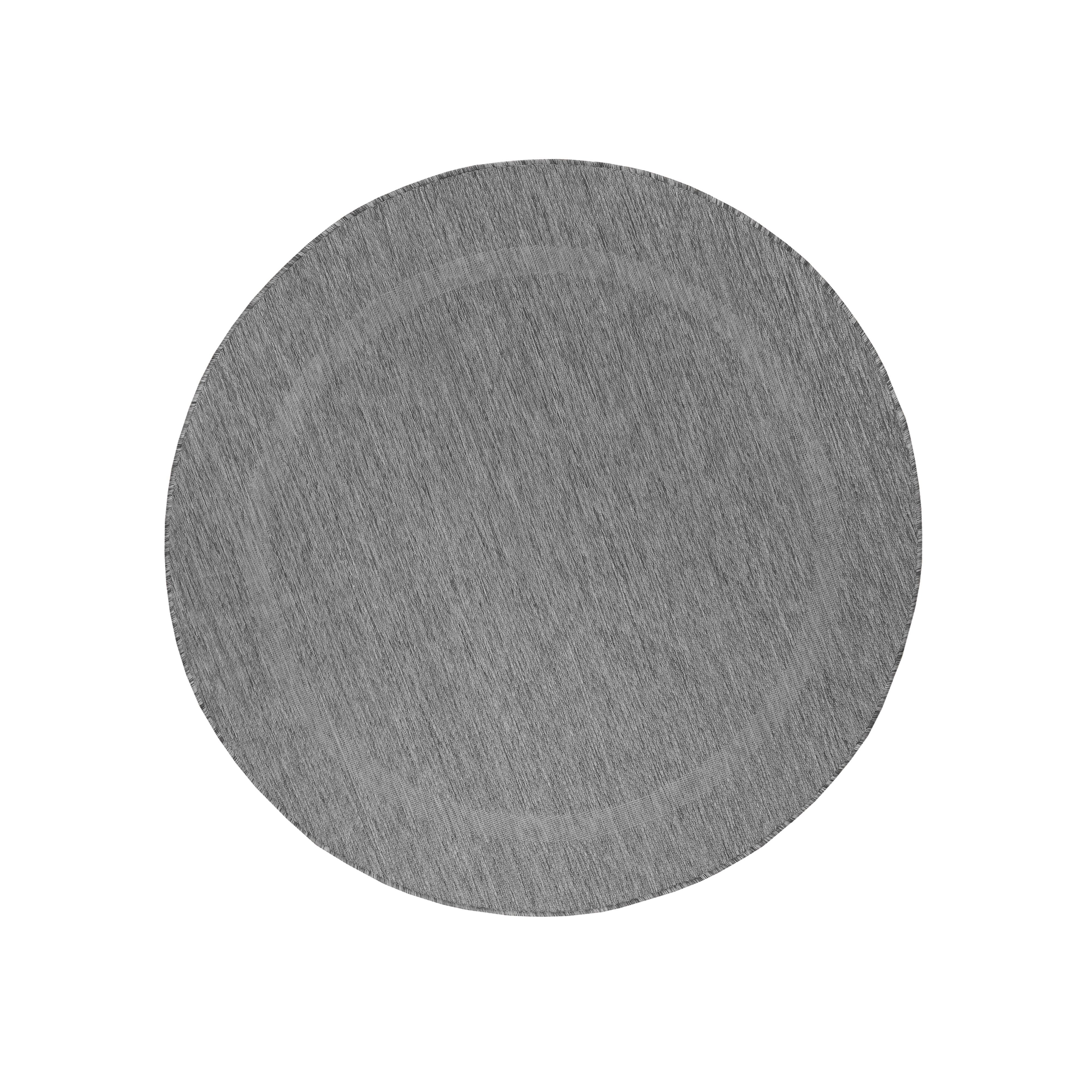 Outdoorteppiche, Unicolor - Einfarbig, Farbe Grau, Teppich für Terasse-Balkon-Küche, Rücken aus Polypropylen