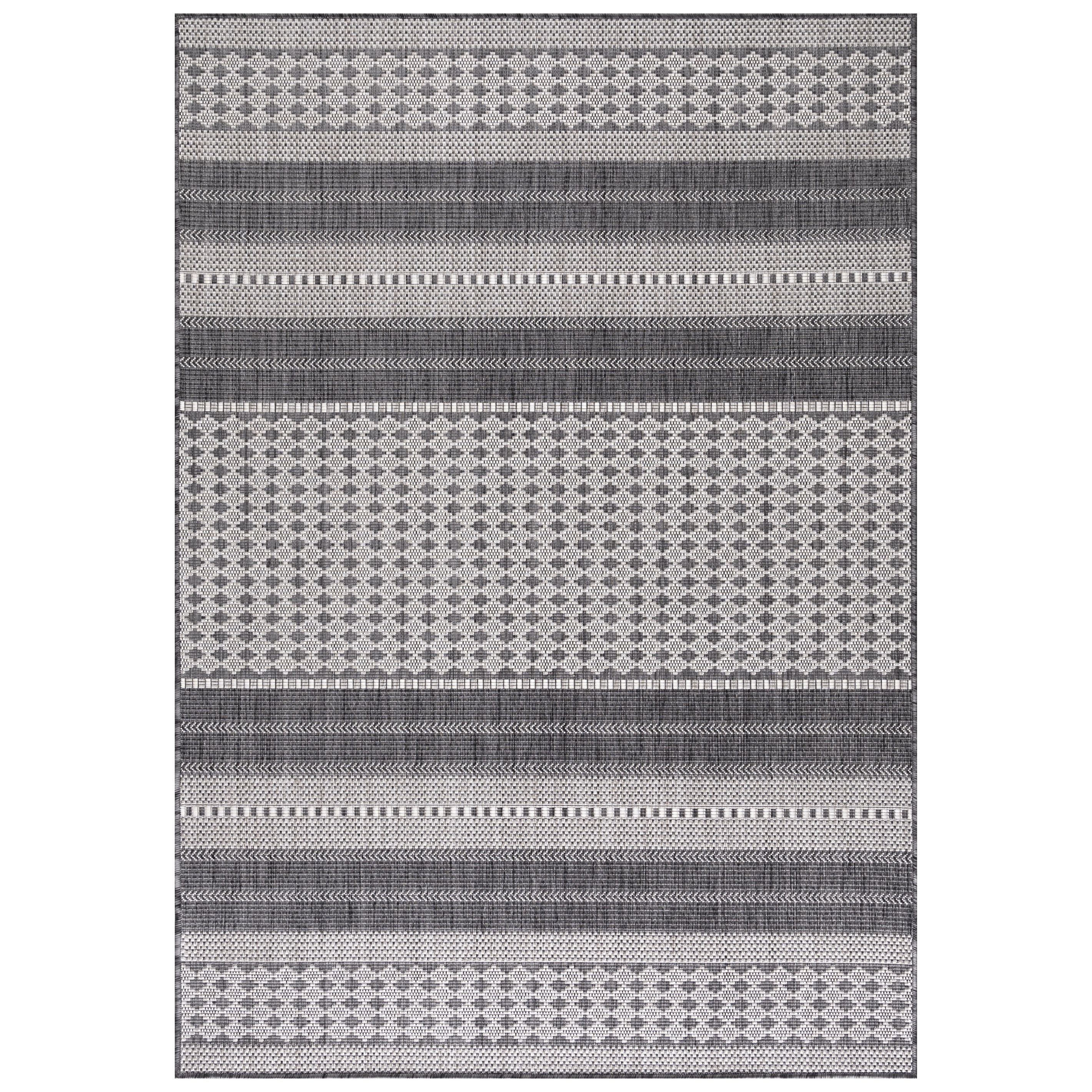 Outdoorteppiche, Vintage Design, Farbe Beige, Teppich für Terasse-Balkon-Küche, Rücken aus Polypropylen