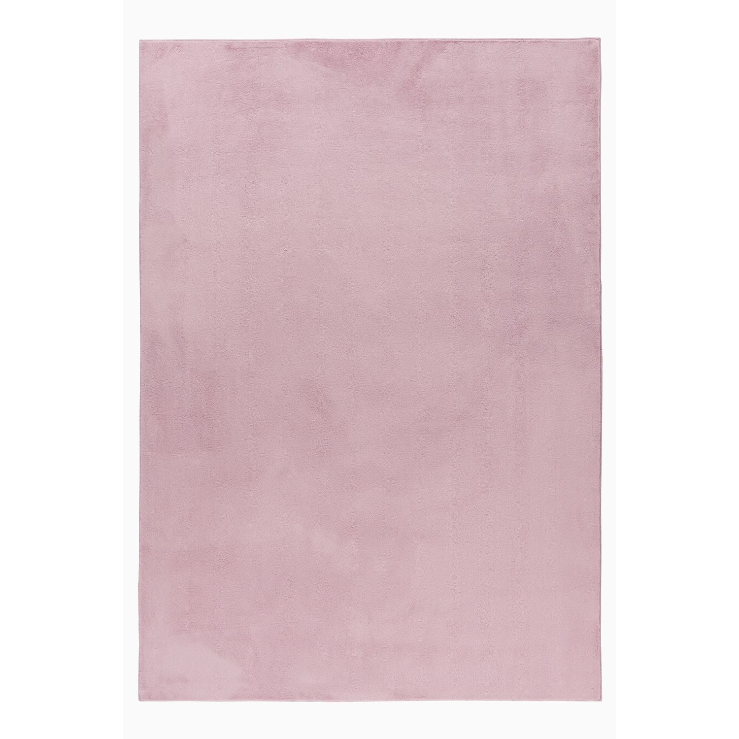 Hochflorteppiche, Unicolor - Einfarbig, Farbe Rosa, Teppich für Wohnzimmer, Rücken aus Baumwolle