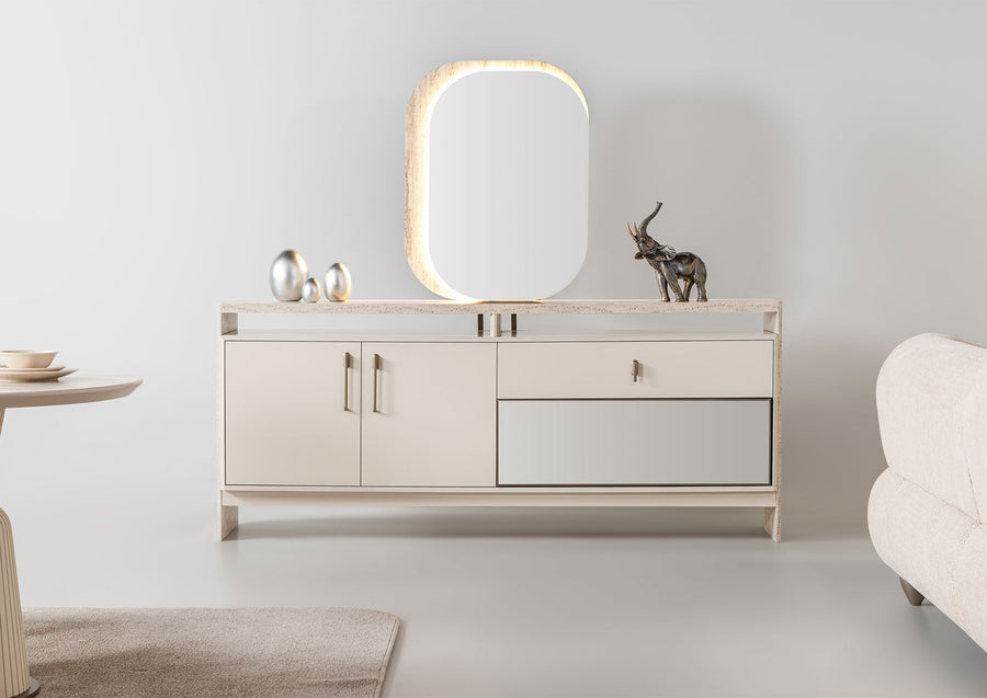 Bern Sideboard mit Spiegel
