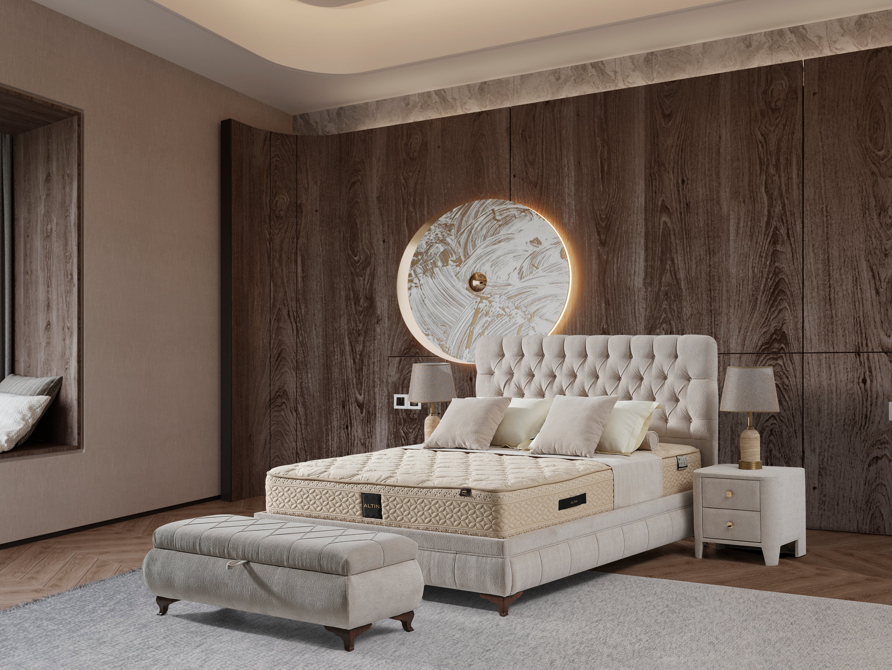 Altin Tommy Boxspringbett Set