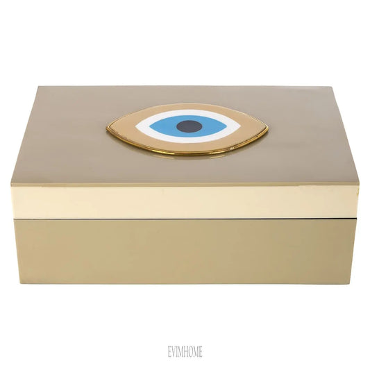 Aufbewahrungsbox Gaby (Gold) Evimhome