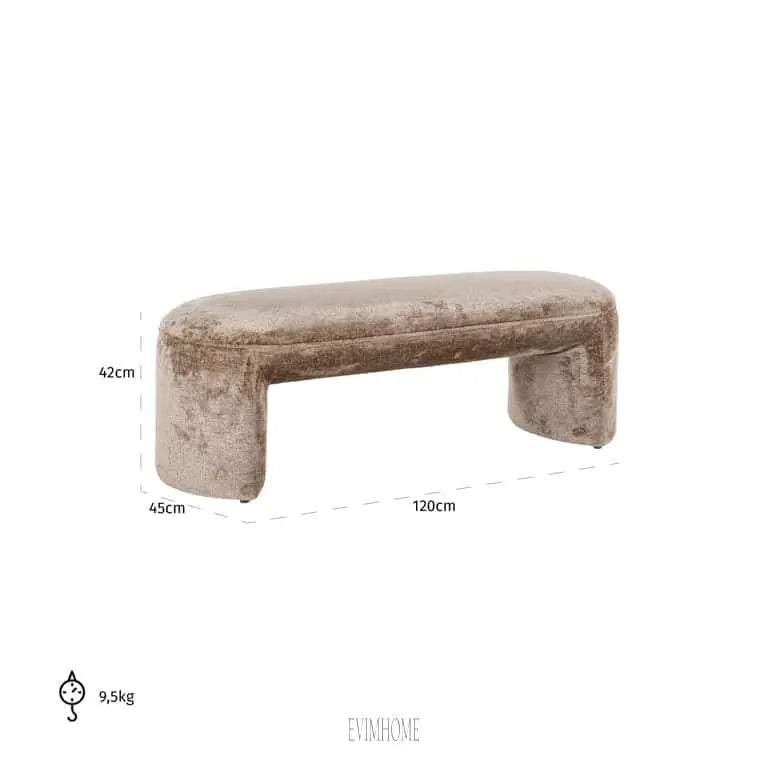 Bank Fargo Taupe Chenille (Bergen 104 Taupe Chenille) Evimhome