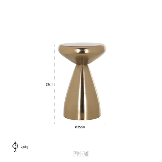 Beistelltisch Arlo (Gold) Evimhome