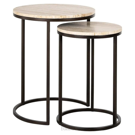 Beistelltisch Avalon 2er Set (Bronze) Evimhome